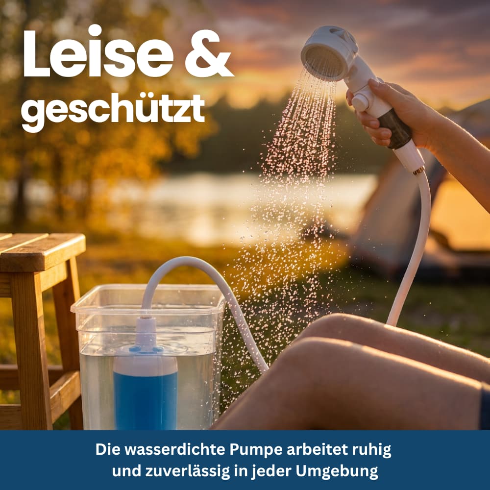 TravelShower – Mobiele Douche voor Kamperen & Outdoor