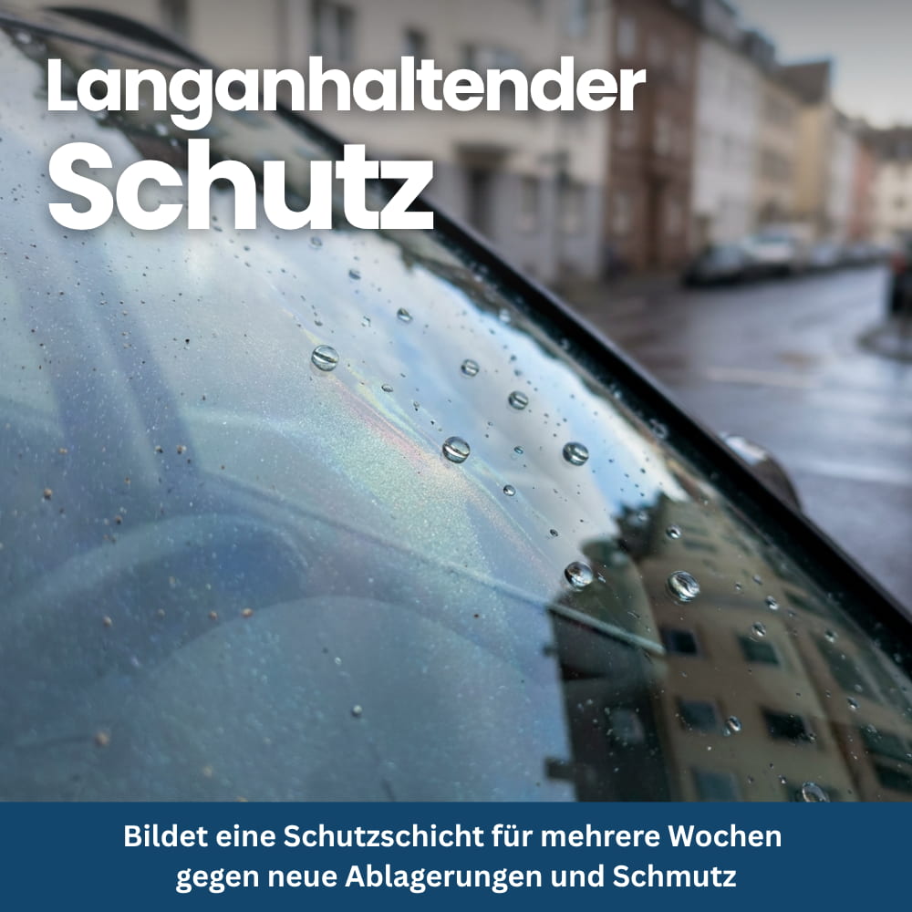 Auto Scheibenreiniger mit Anti-Beschlag & Abperleffekt