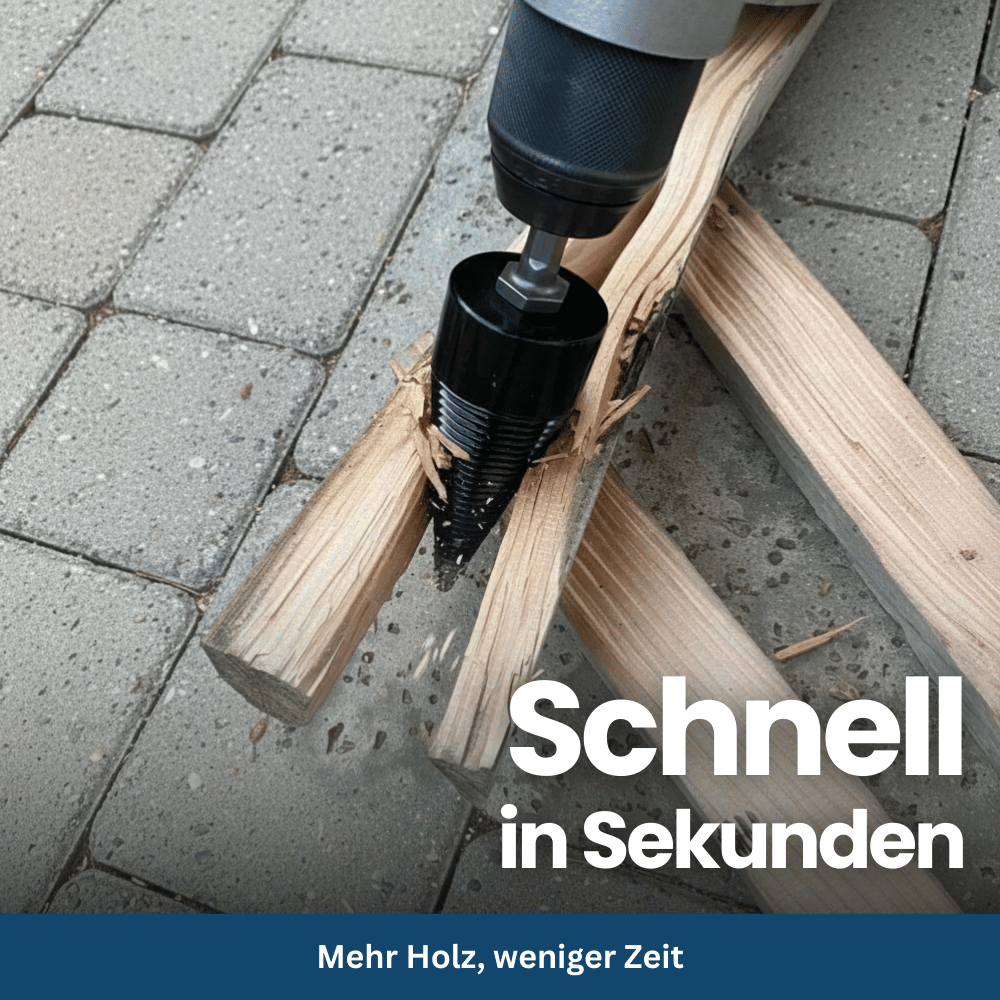 EasyWoodSplit - Universalbohrer für Brennholz