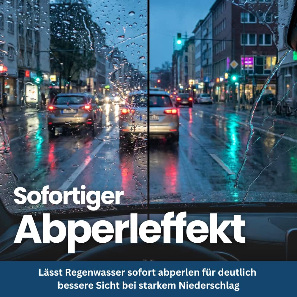 Auto Scheibenreiniger mit Anti-Beschlag & Abperleffekt