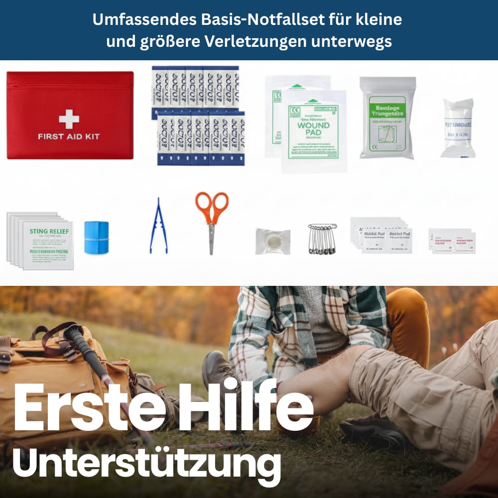 Survival Master Kit – Für Abenteuer & Notfälle