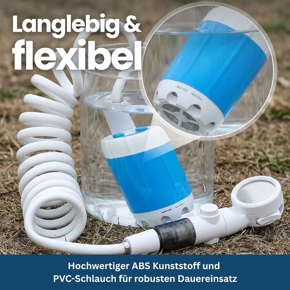 TravelShower – Mobiele Douche voor Kamperen & Outdoor