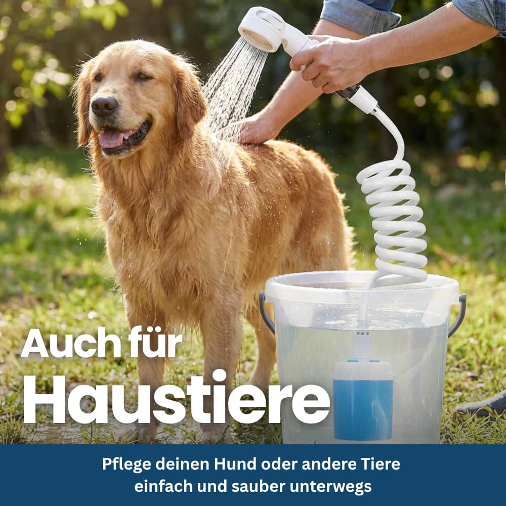 TravelShower – Mobiele Douche voor Kamperen & Outdoor