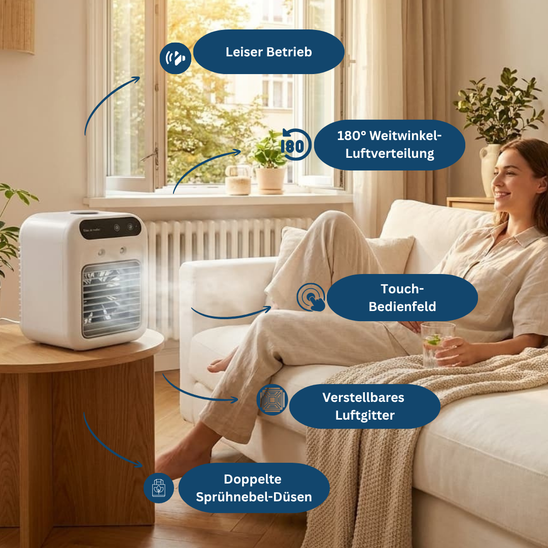 CoolBrise Pro – Premium Mobile Klimaanlage