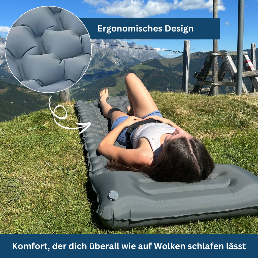 Ultralichte en compacte slaapmat – ideaal voor reizen en avontuur