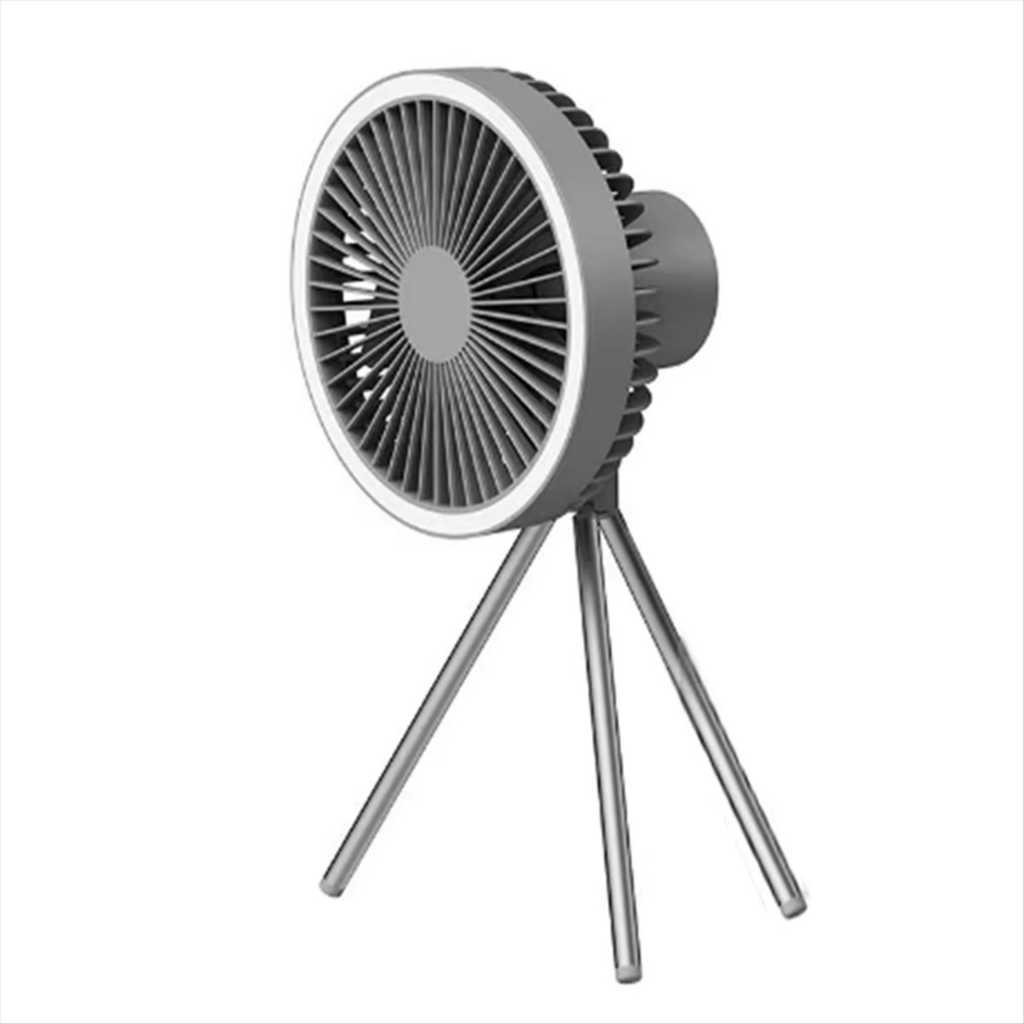 AirBreeze Camping-Ventilator mit LED-Licht