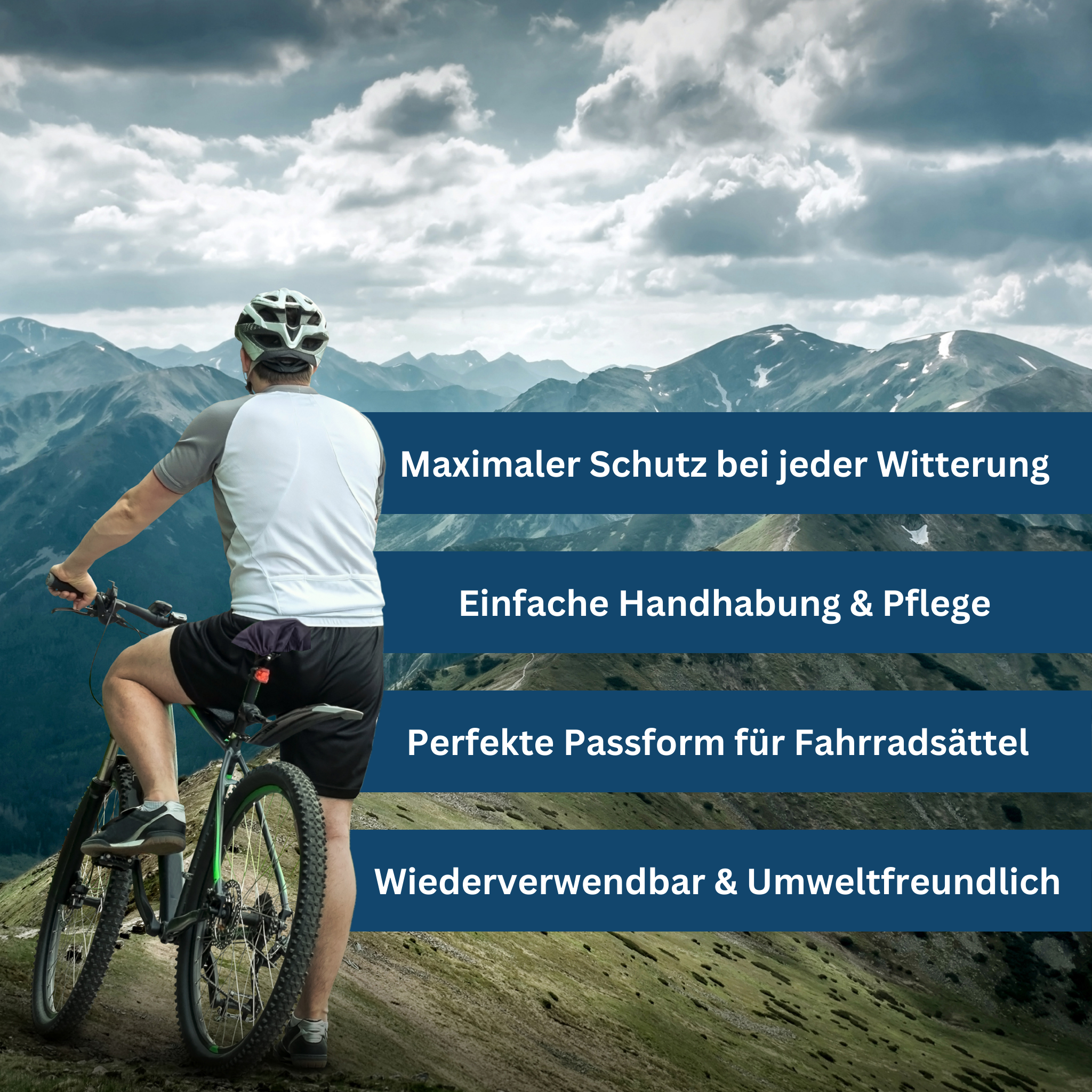 Wasserdichter Fahrradsattelbezug