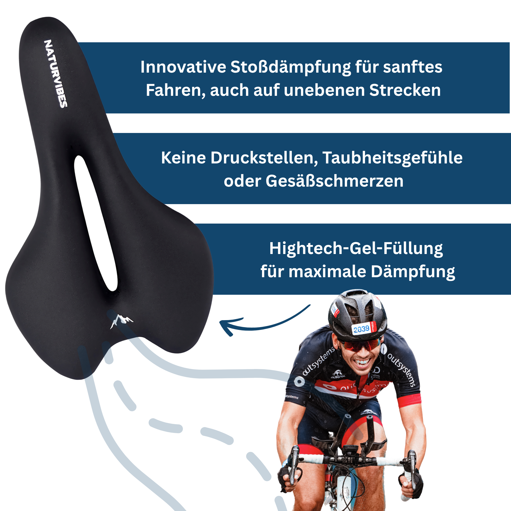 Sportfietszadel