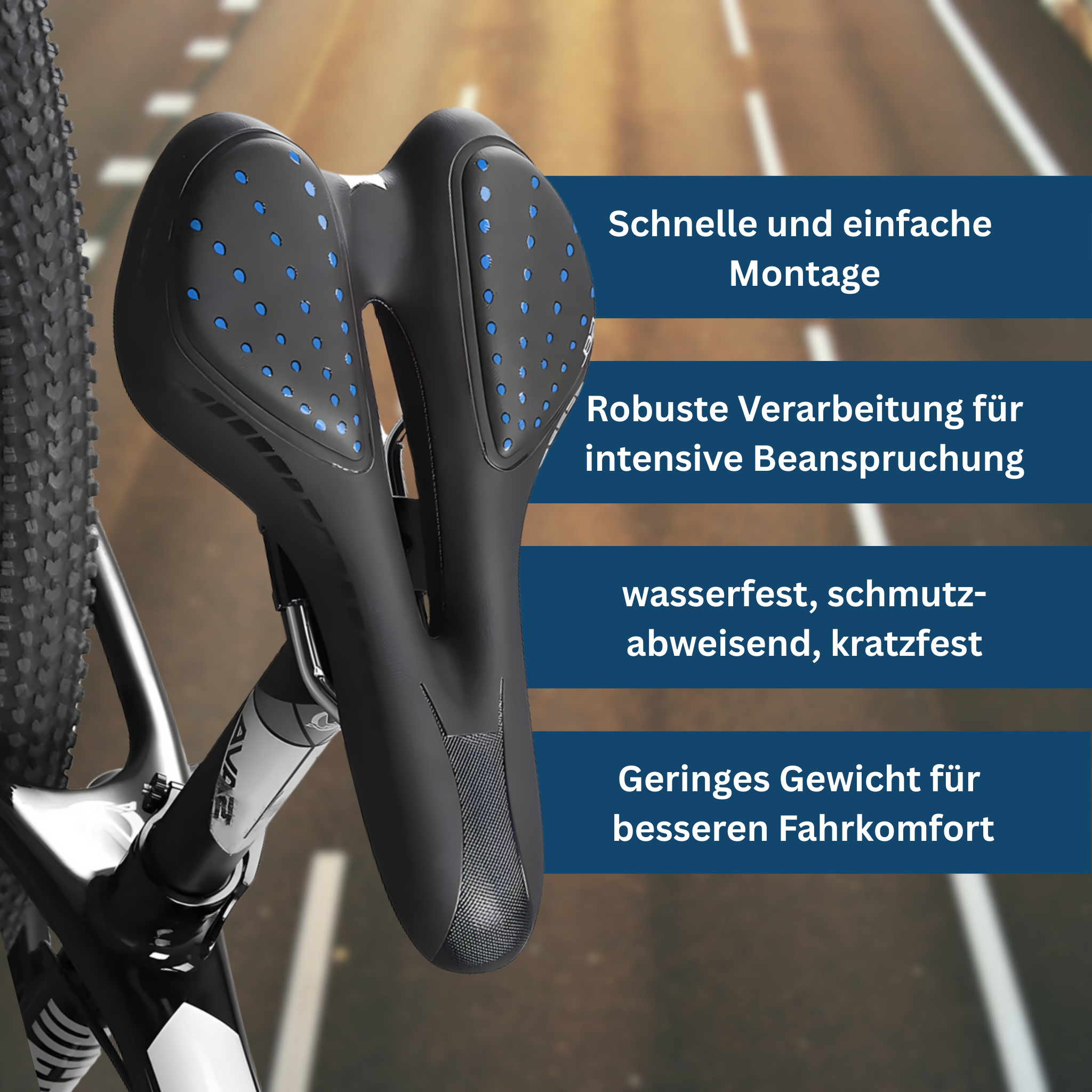 ErgoRide – Ergonomisch Fietszadel