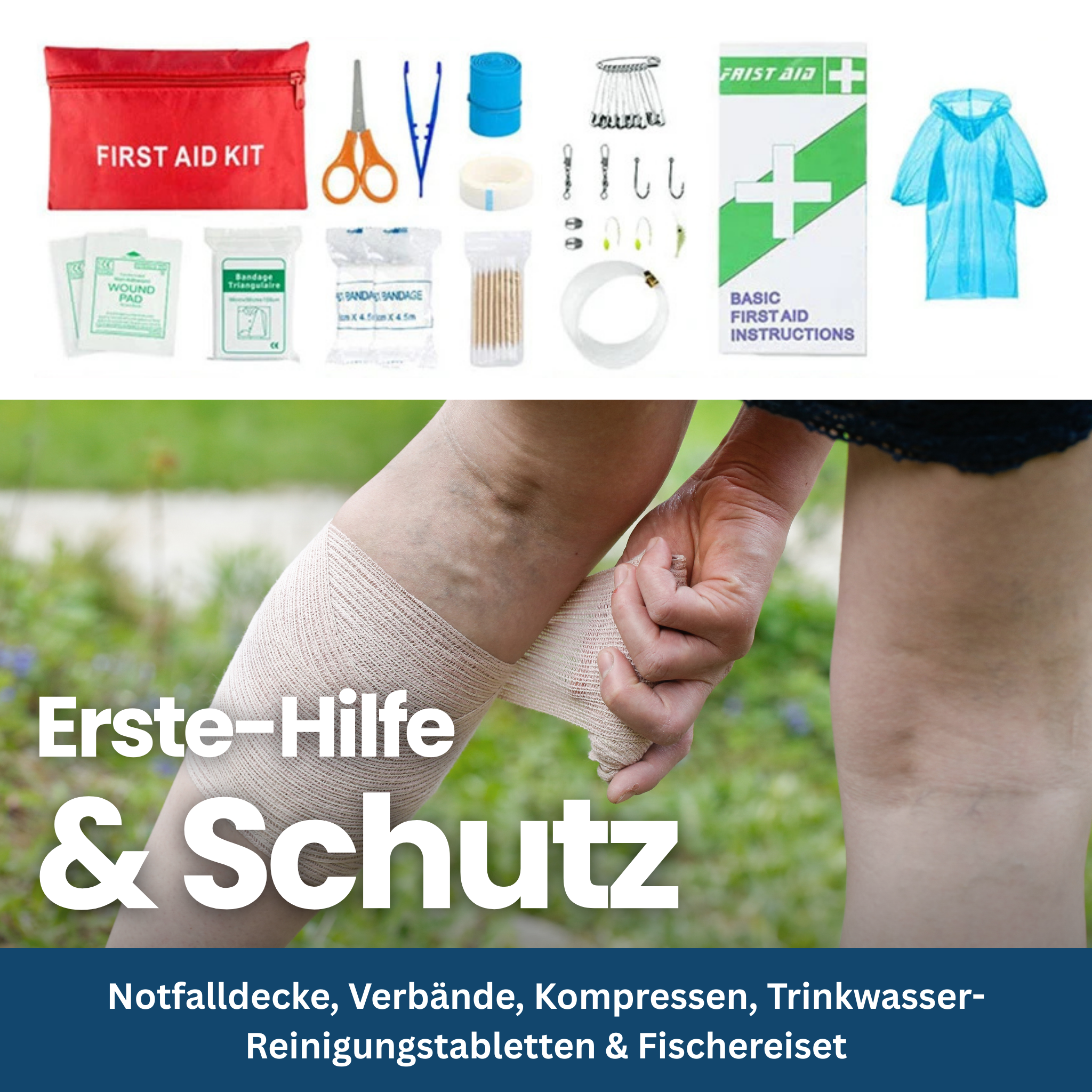 Tactisch Survival Kit – Multifunctioneel & MOLLE-Compatibel