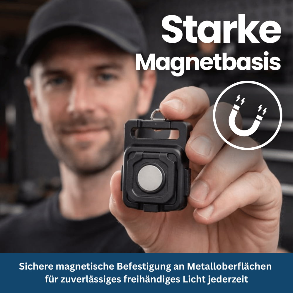 LumiKey Pro – Mini-COB Sleutelhangerlamp