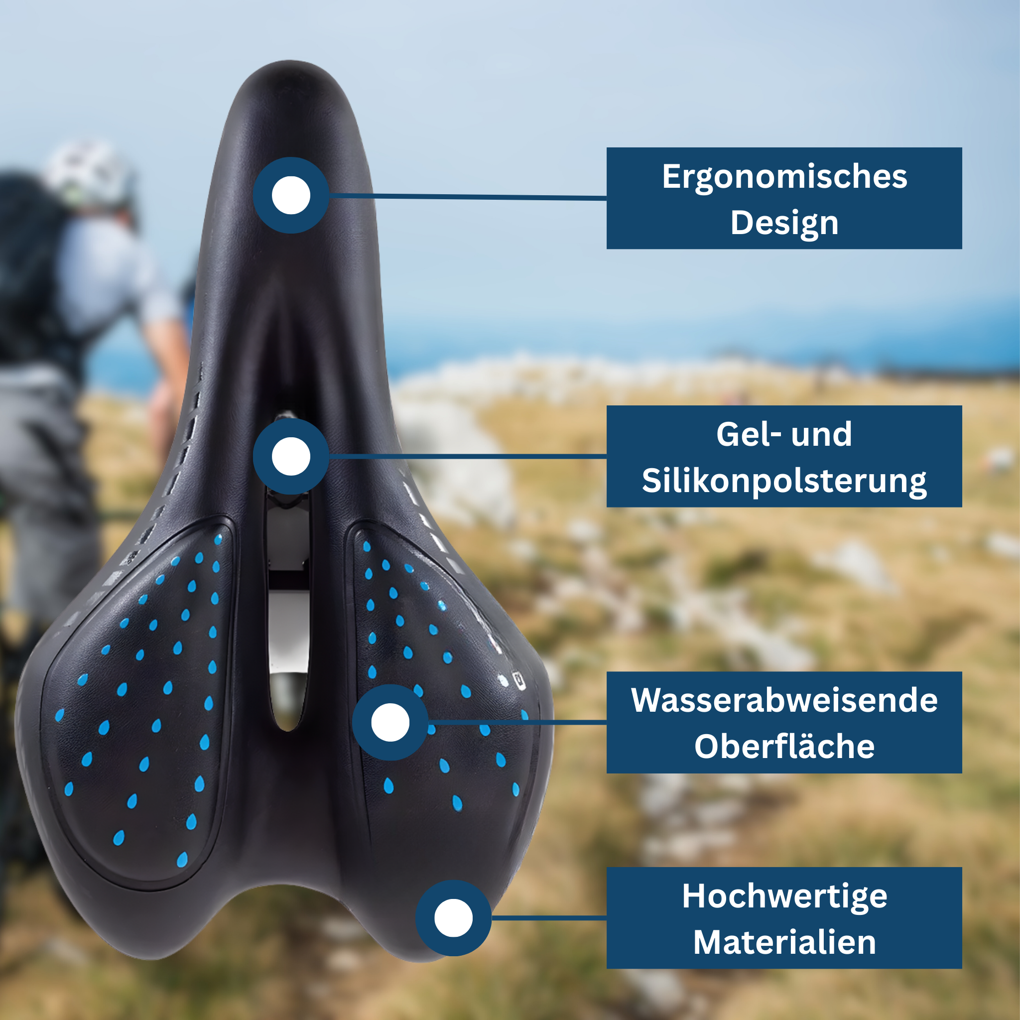 ErgoRide – Ergonomisch Fietszadel