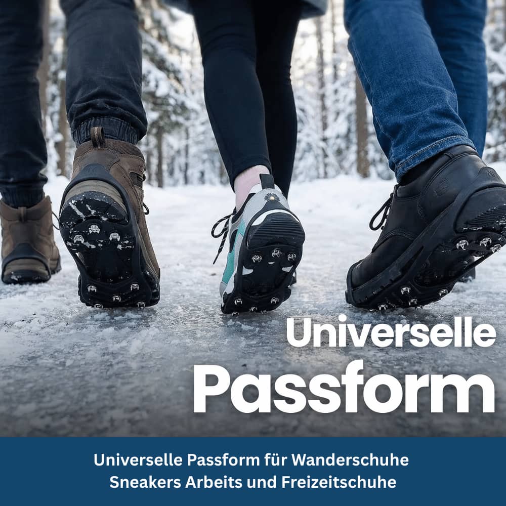 Universele Schoenspikes voor IJs & Sneeuw
