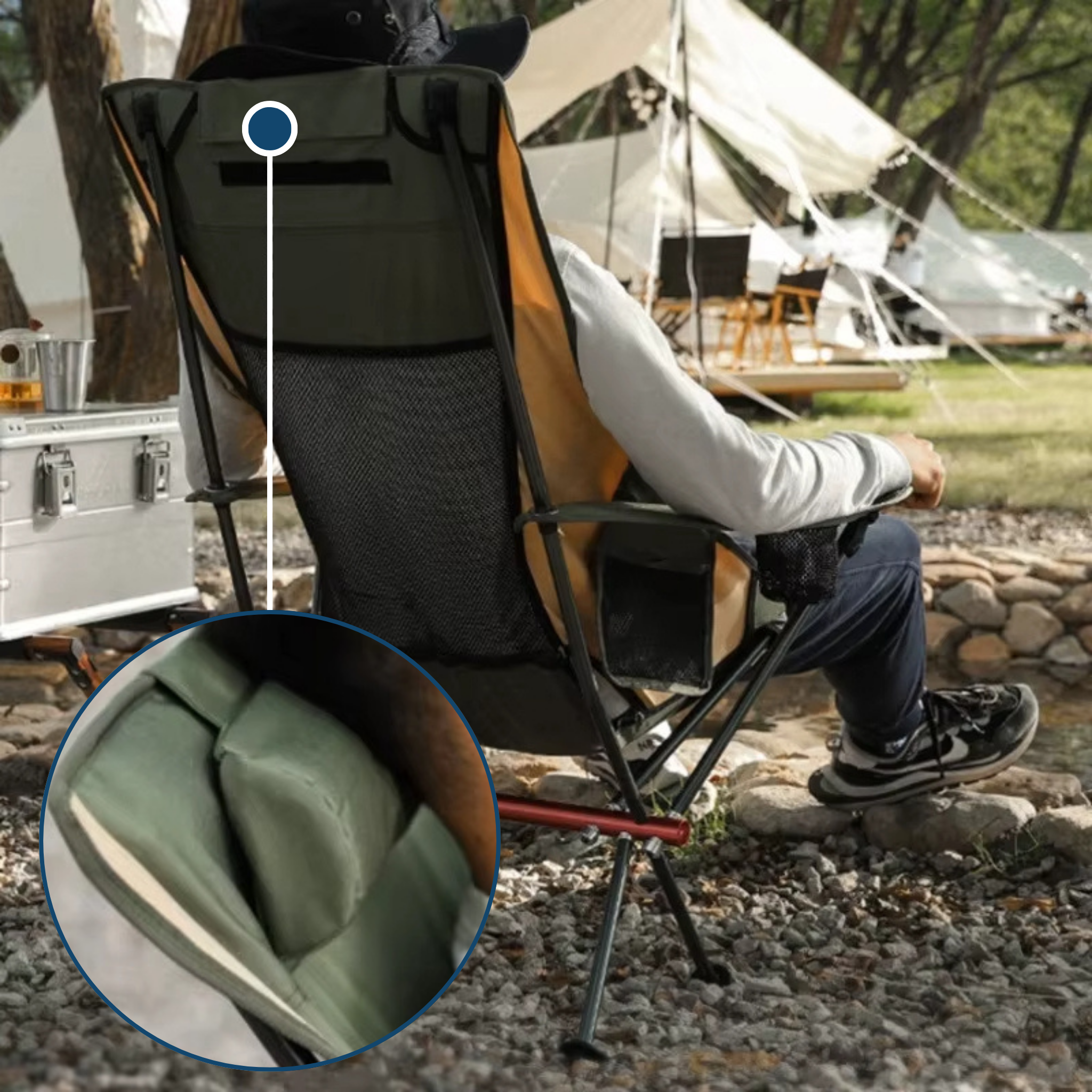 Campingstuhl PRO