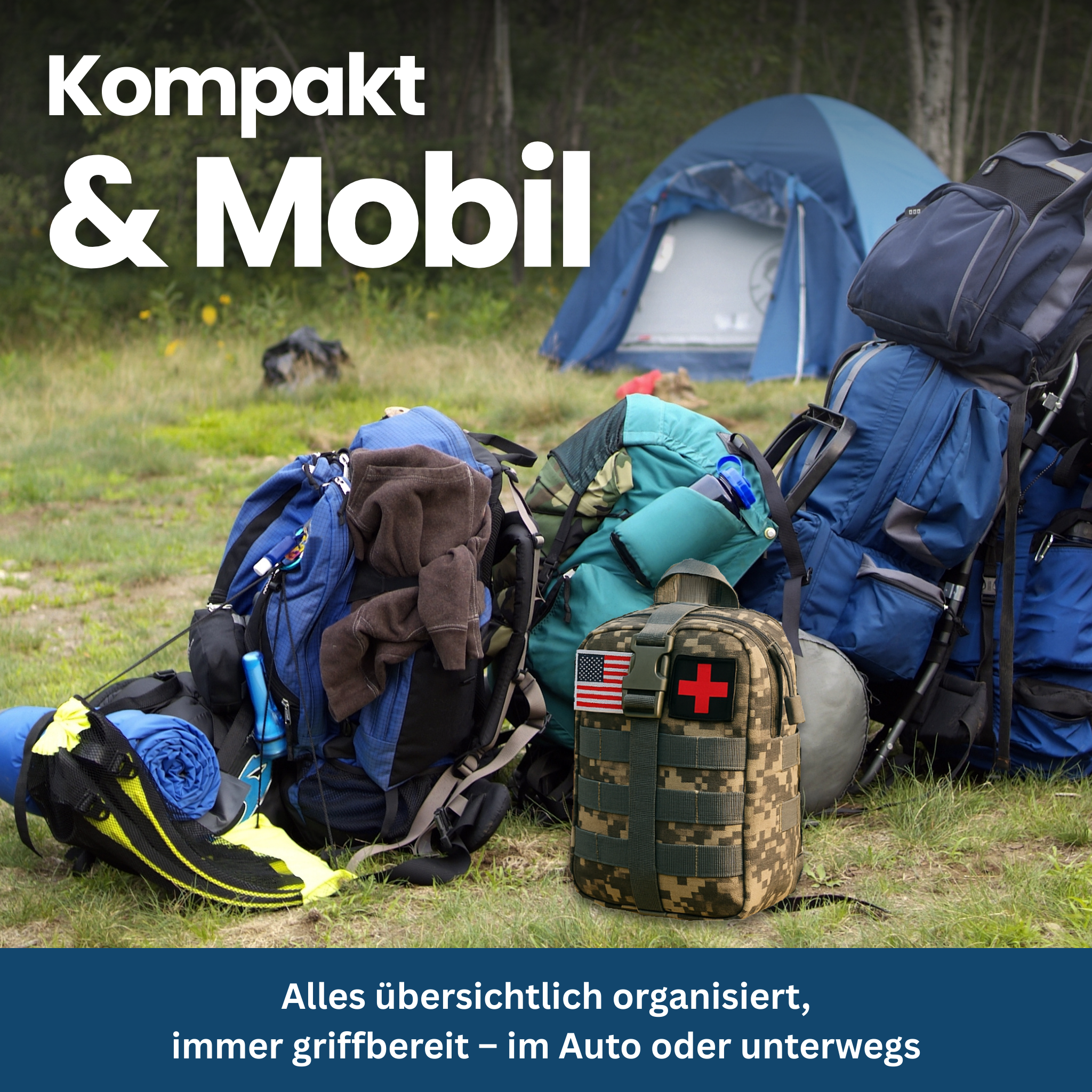 Tactisch Survival Kit – Multifunctioneel & MOLLE-Compatibel