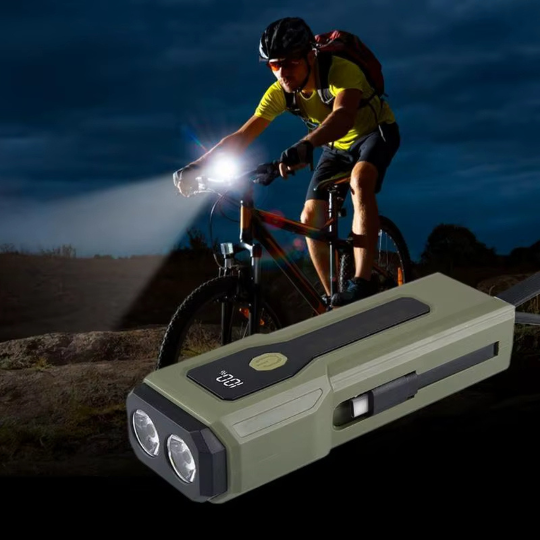 PowerBeam X – De multifunctionele lamp met powerbank