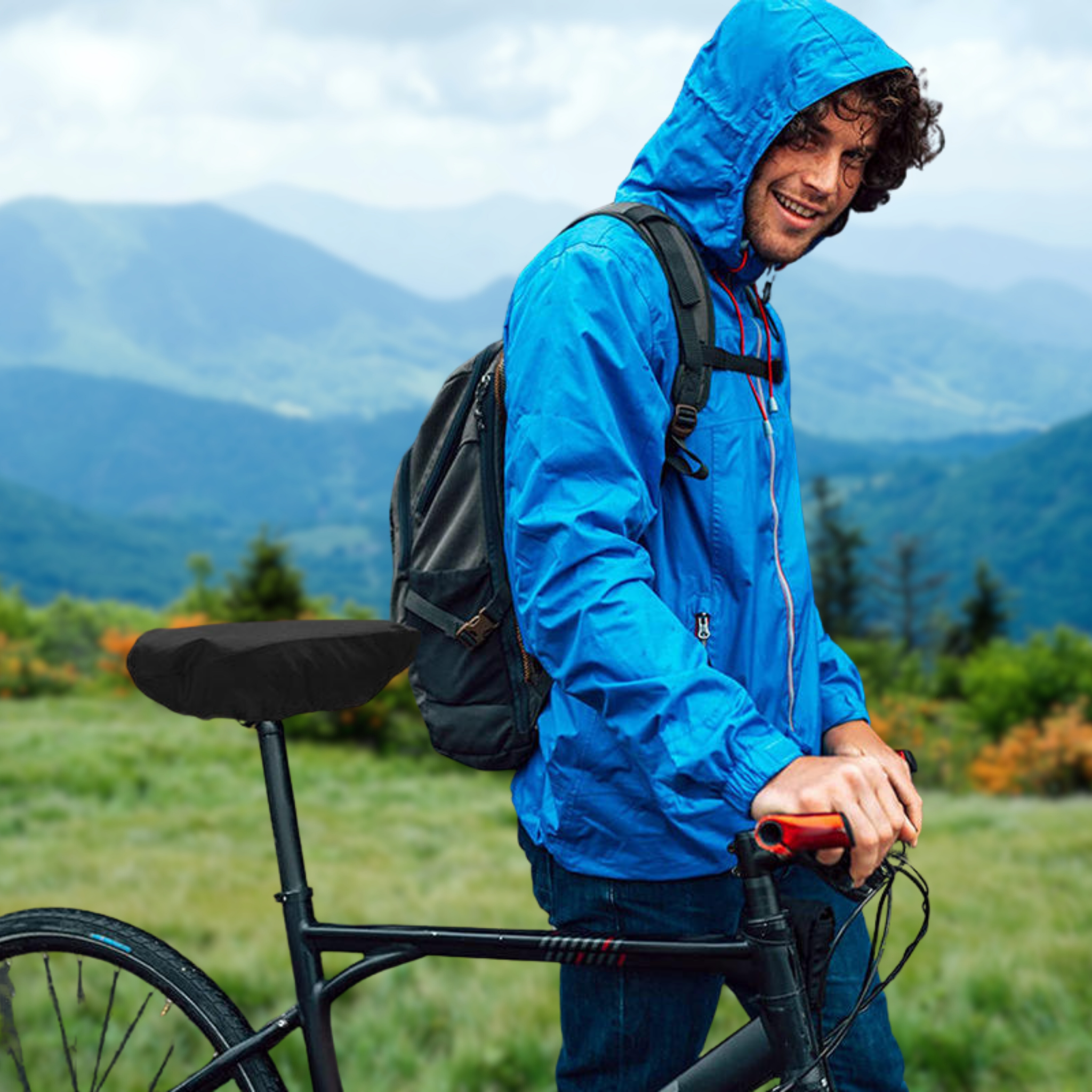 Wasserdichter Fahrradsattelbezug