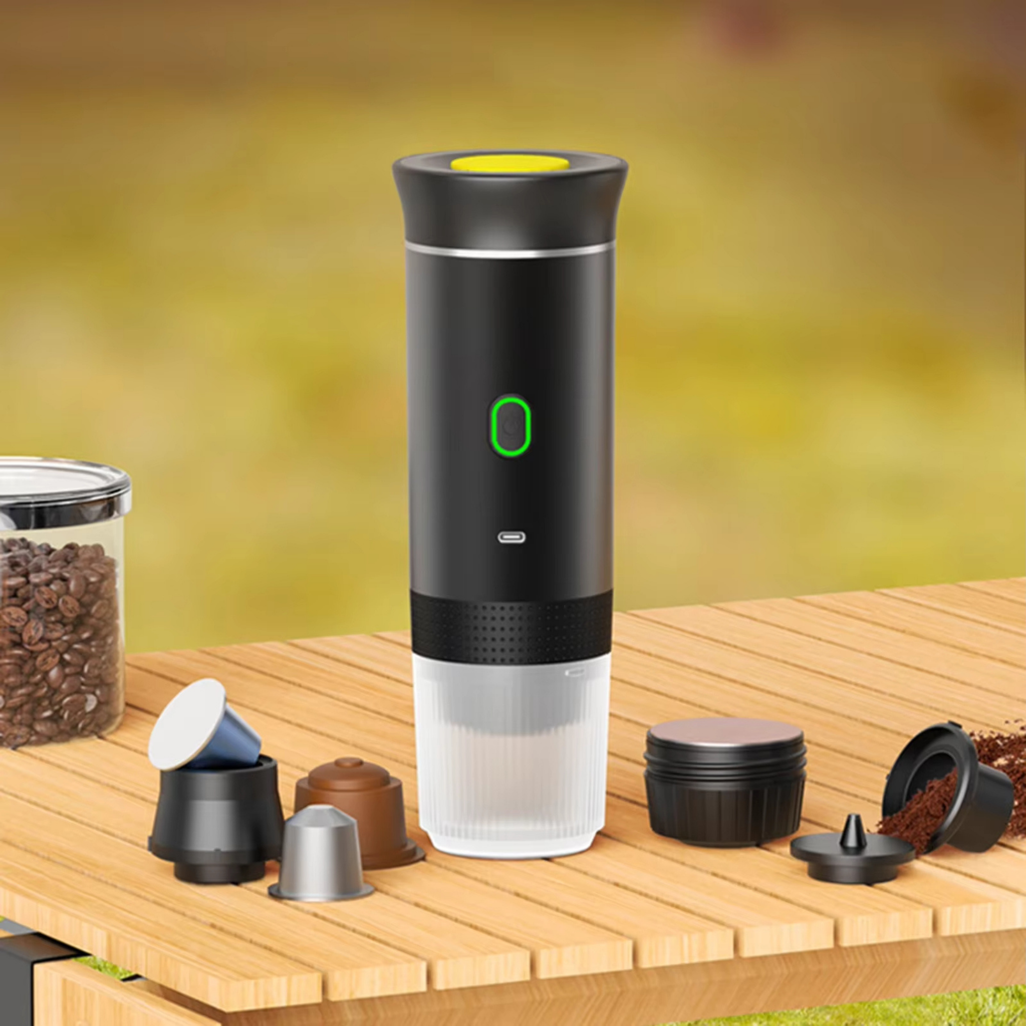 CoffeeGo Pro – Draagbaar koffiezetapparaat