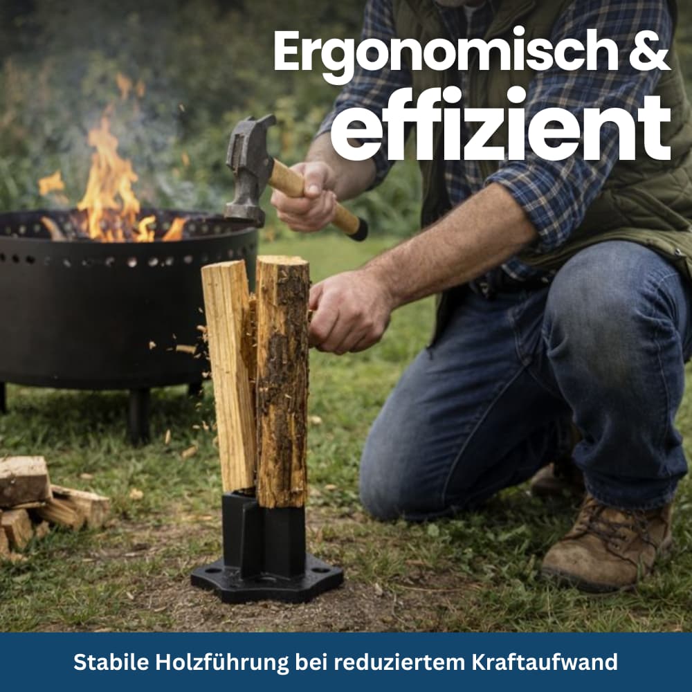 Anzündholzspalter – Kompakt & Tragbar