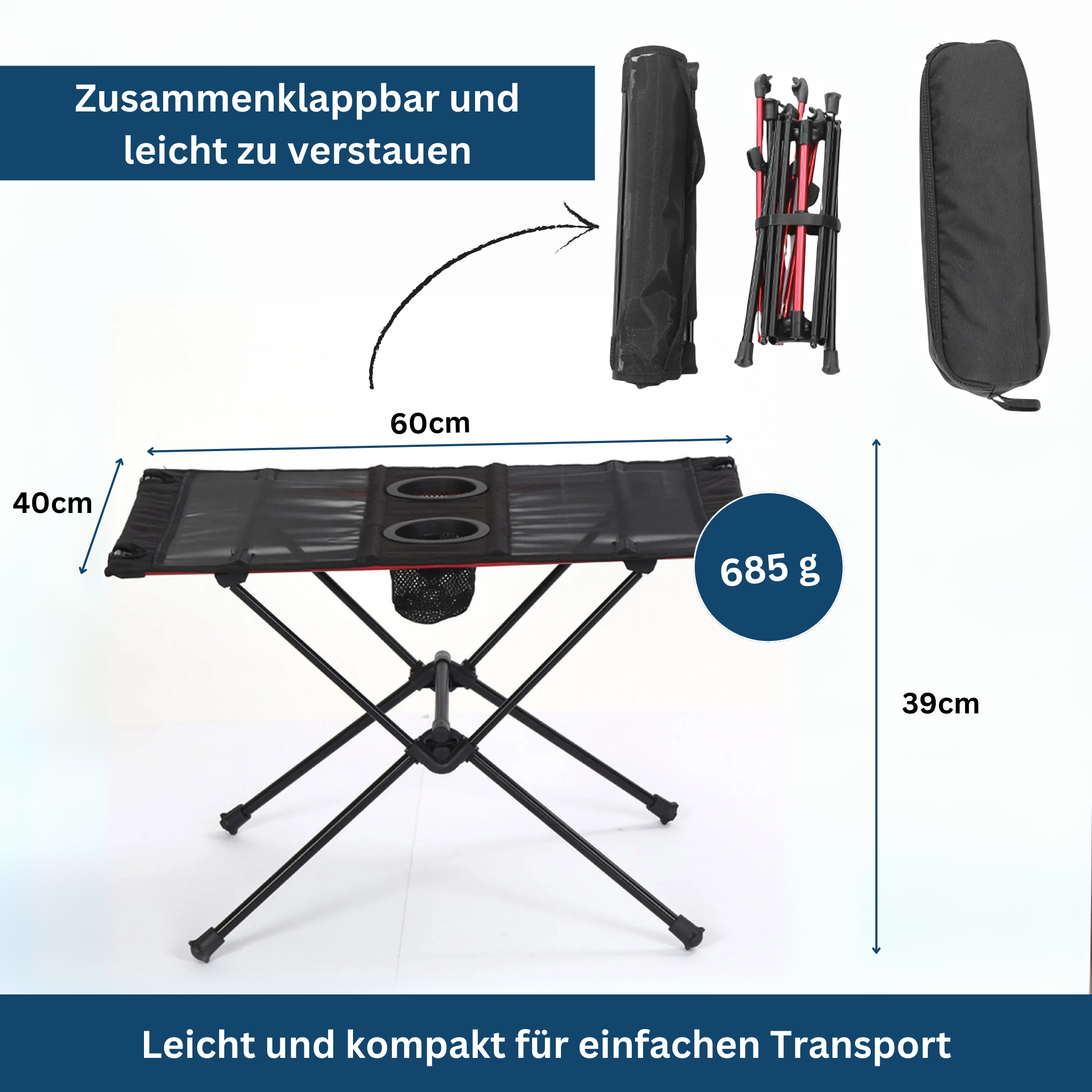 Campingtisch EasyFold