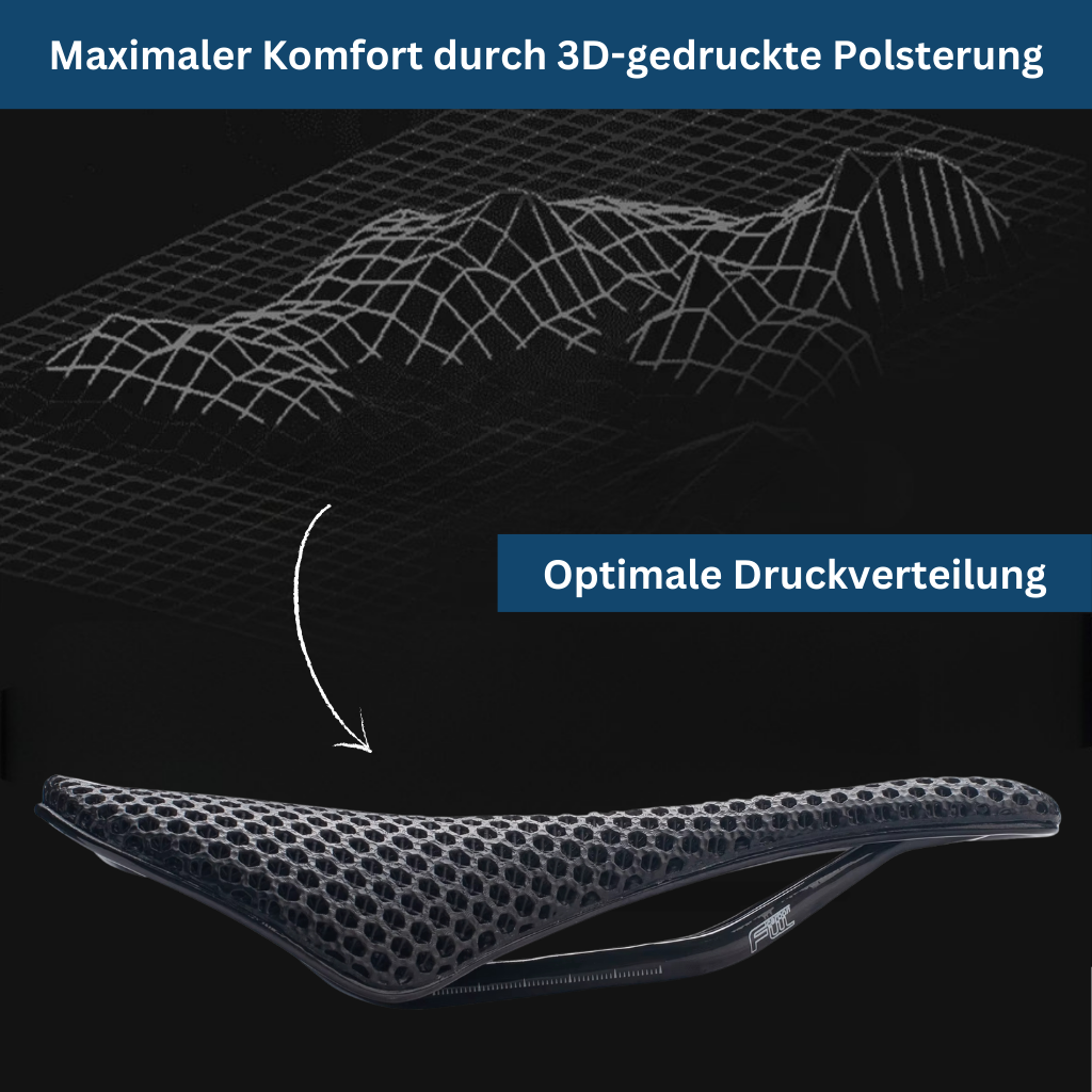 Carbon fietszadel