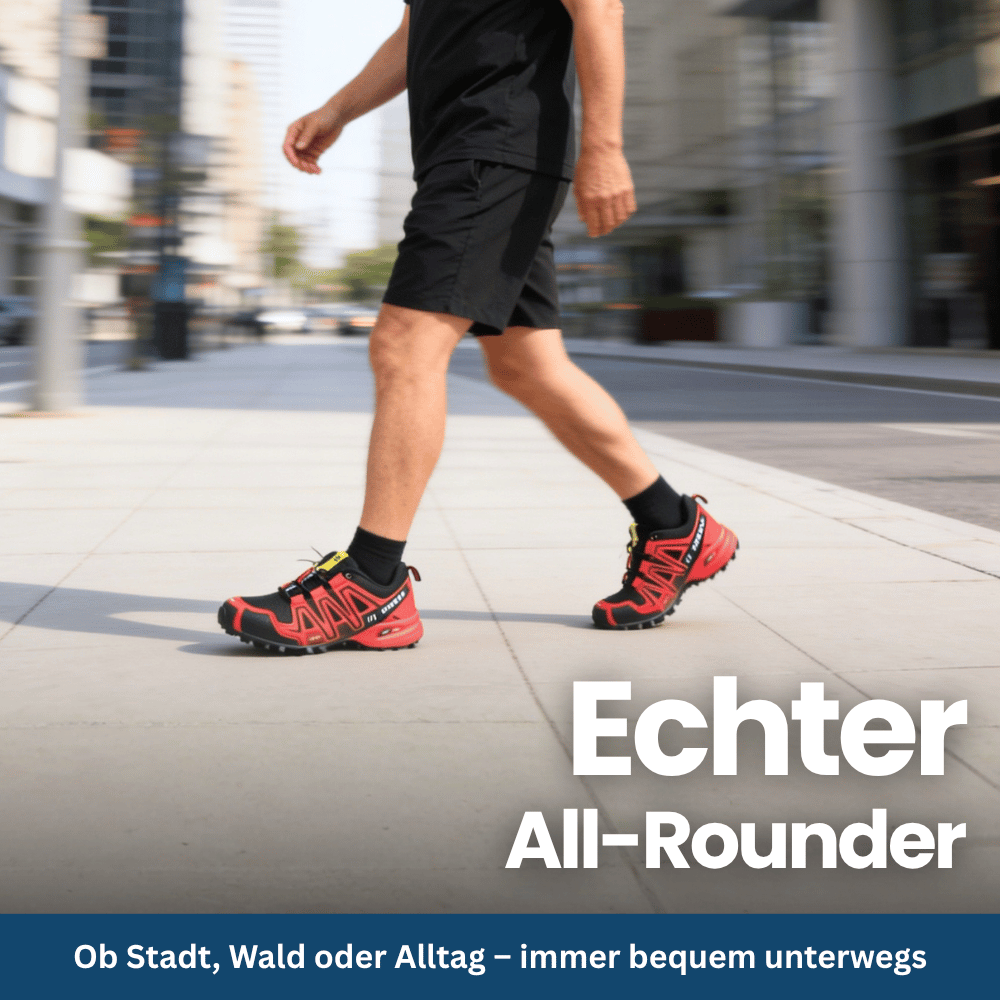 OrthoTrek - Bequemer Outdoorschuh für schmerzfreies Gehen