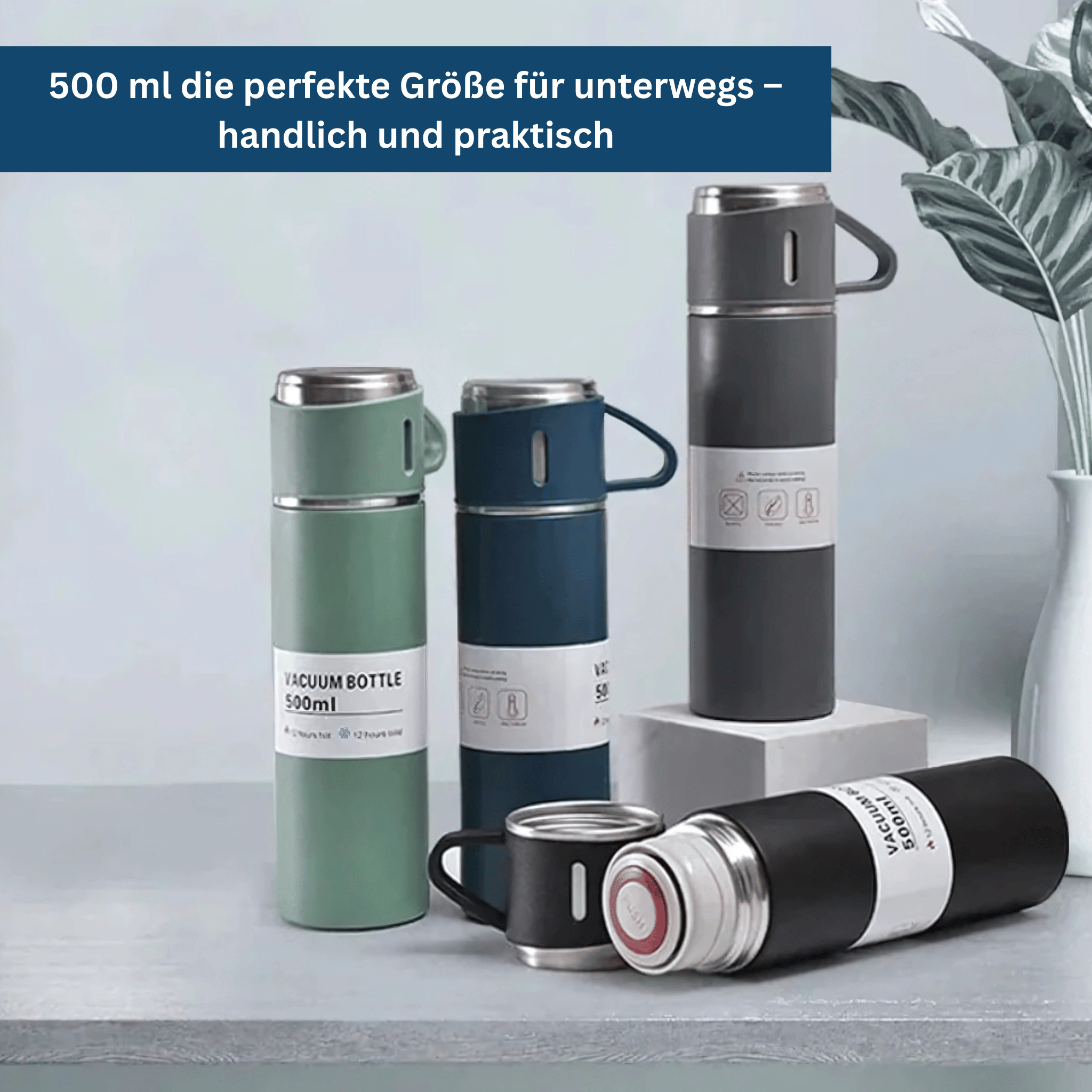 Thermosfles van Roestvrij Staal – Vacuümgeïsoleerd & Robuust