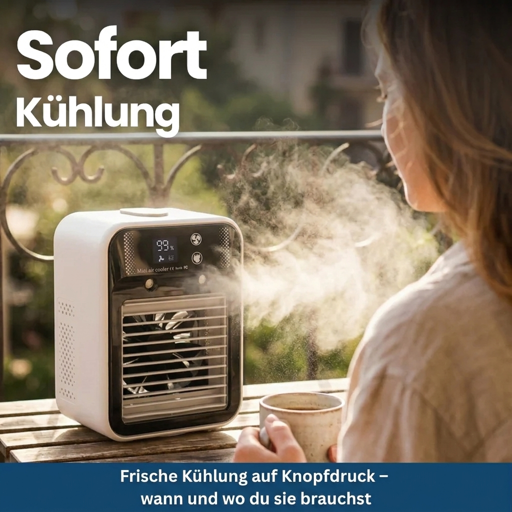 CoolBrise Pro – Premium Mobiele Airconditioner
