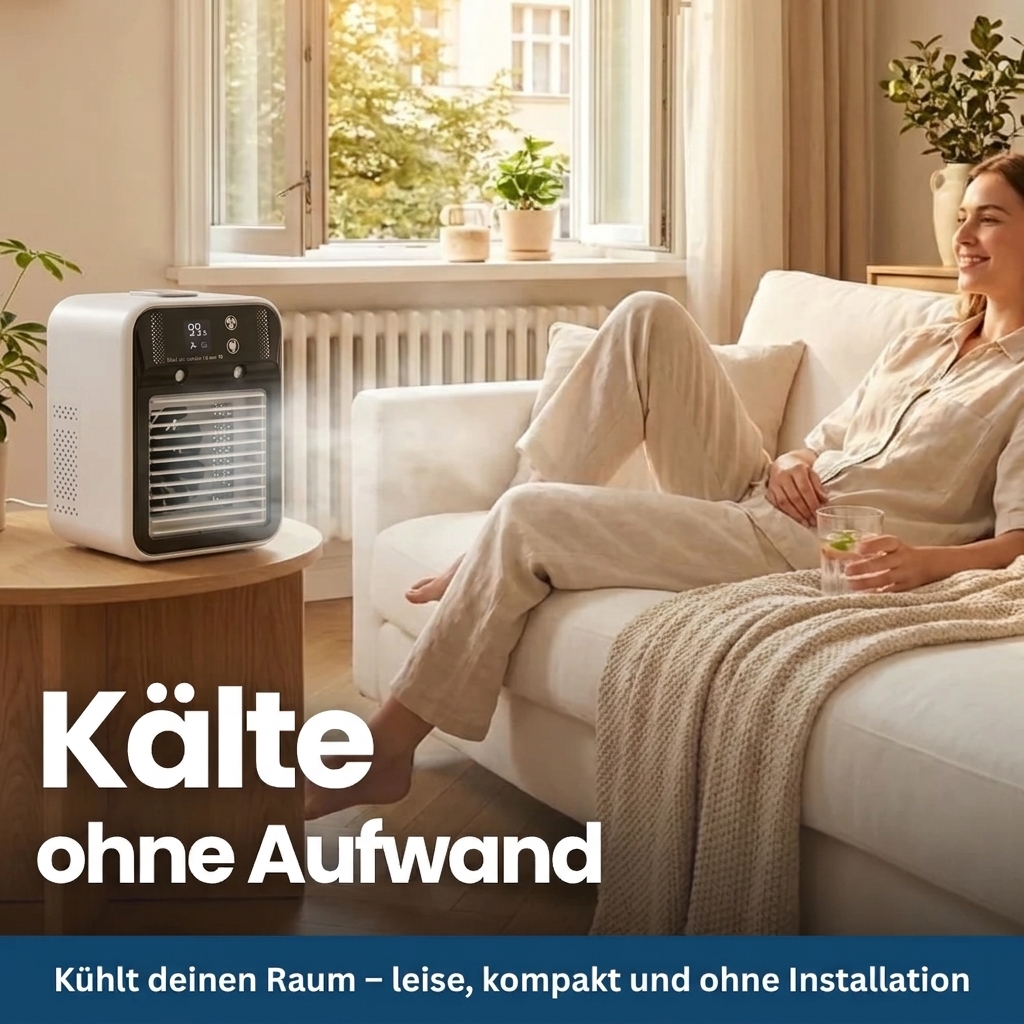 CoolBrise Pro – Premium Mobiele Airconditioner