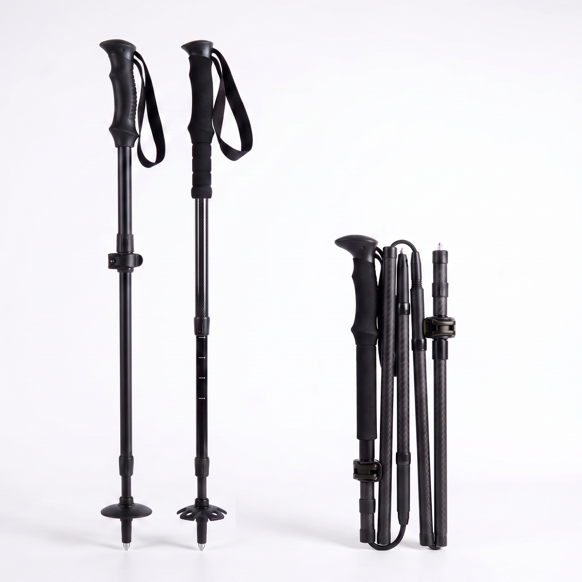 TrekFold Flex - Faltbare Wanderstöcke