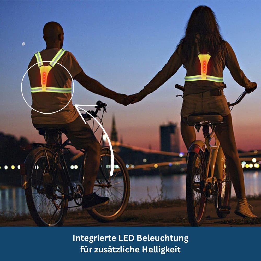 LED-Veiligheidsvest – Zichtbaar & Veilig