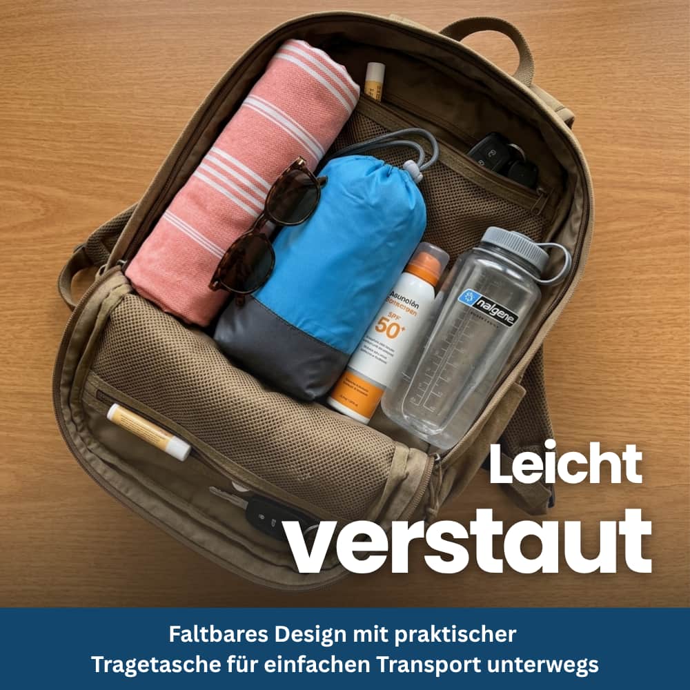 Sandabweisende & wasserdichte Strand- und Picknickdecke