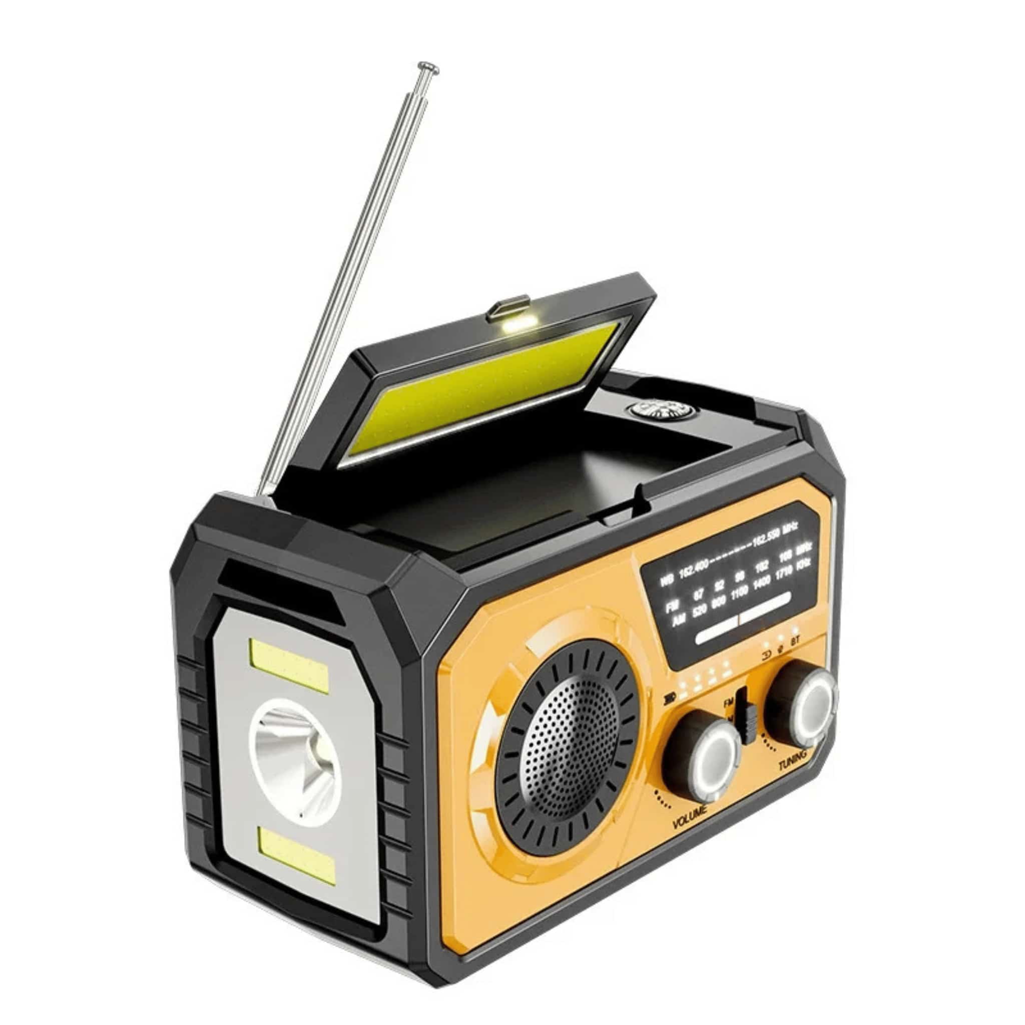 Survivor Max – Multifuntionele Radio met Zonne-energie, SOS & Powerbank