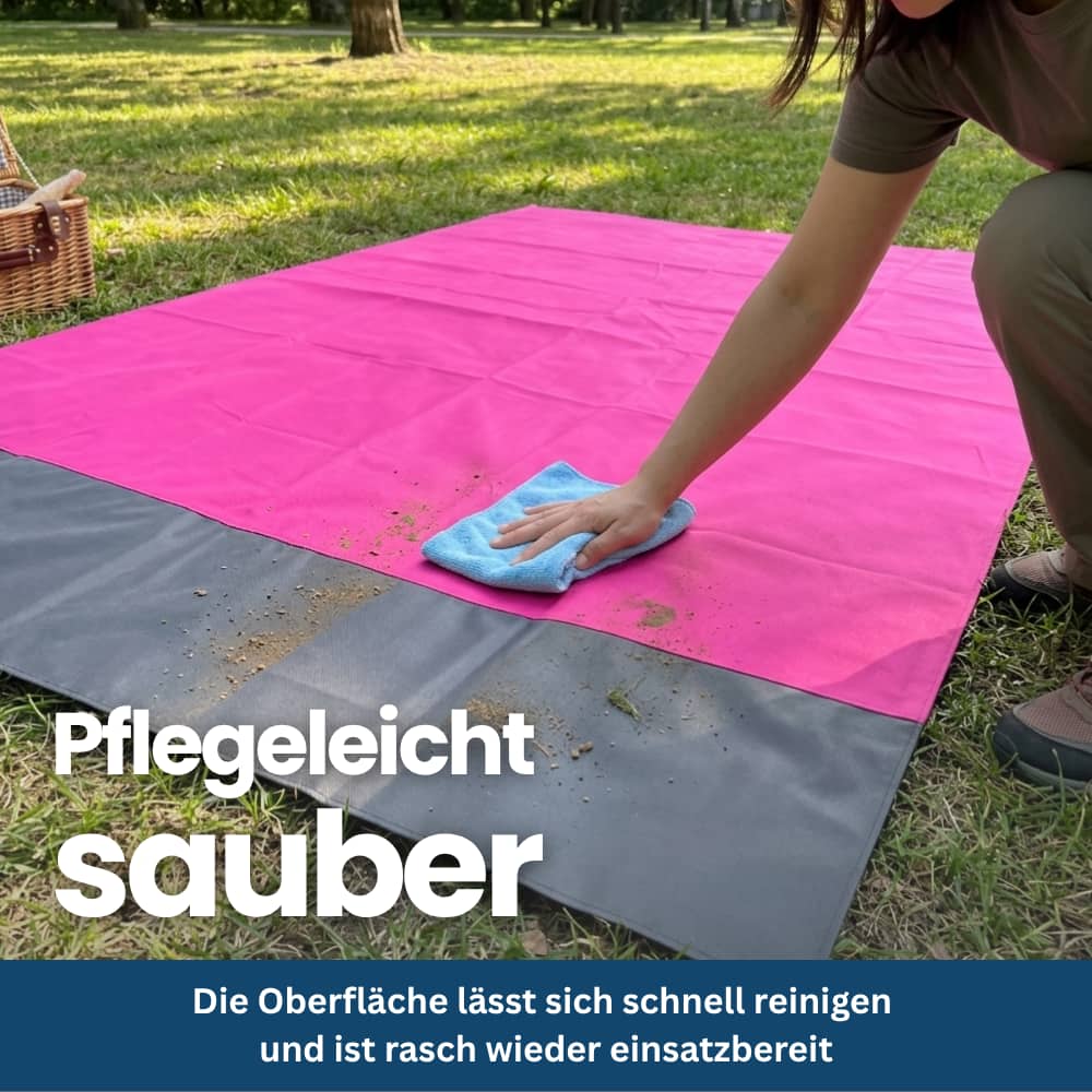 Sandabweisende & wasserdichte Strand- und Picknickdecke