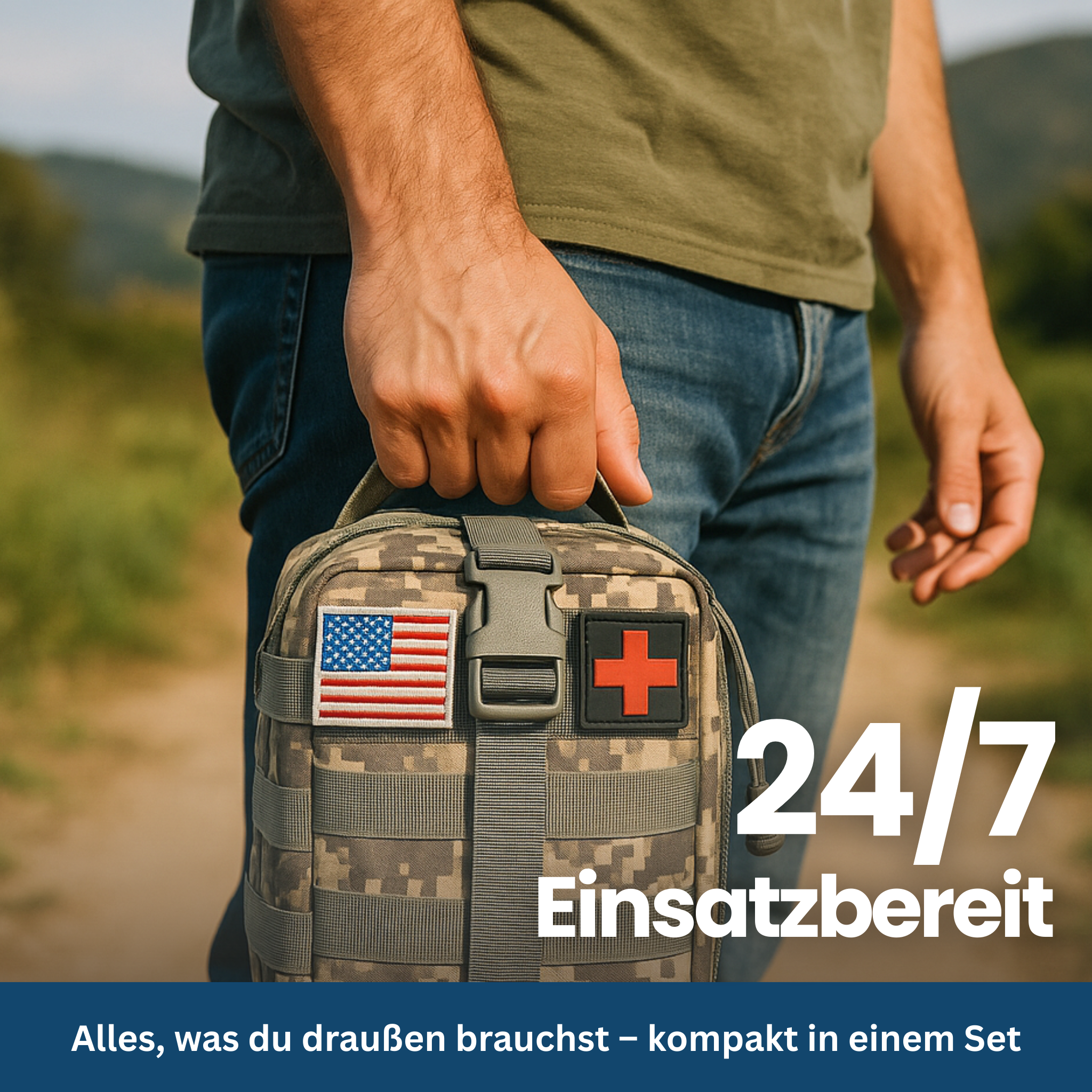 Tactisch Survival Kit – Multifunctioneel & MOLLE-Compatibel