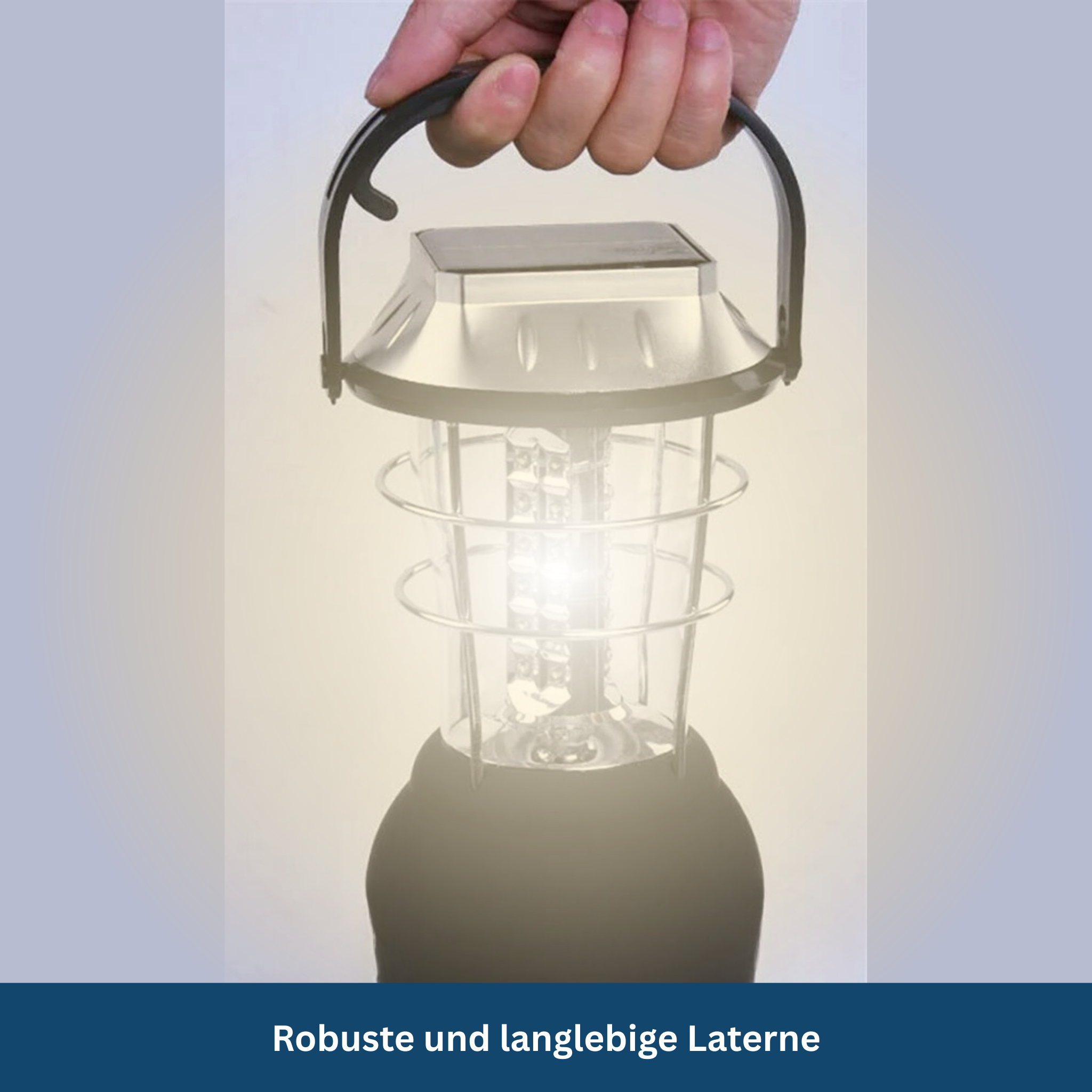 Zonne-energie Nood- & Kampeerlamp
