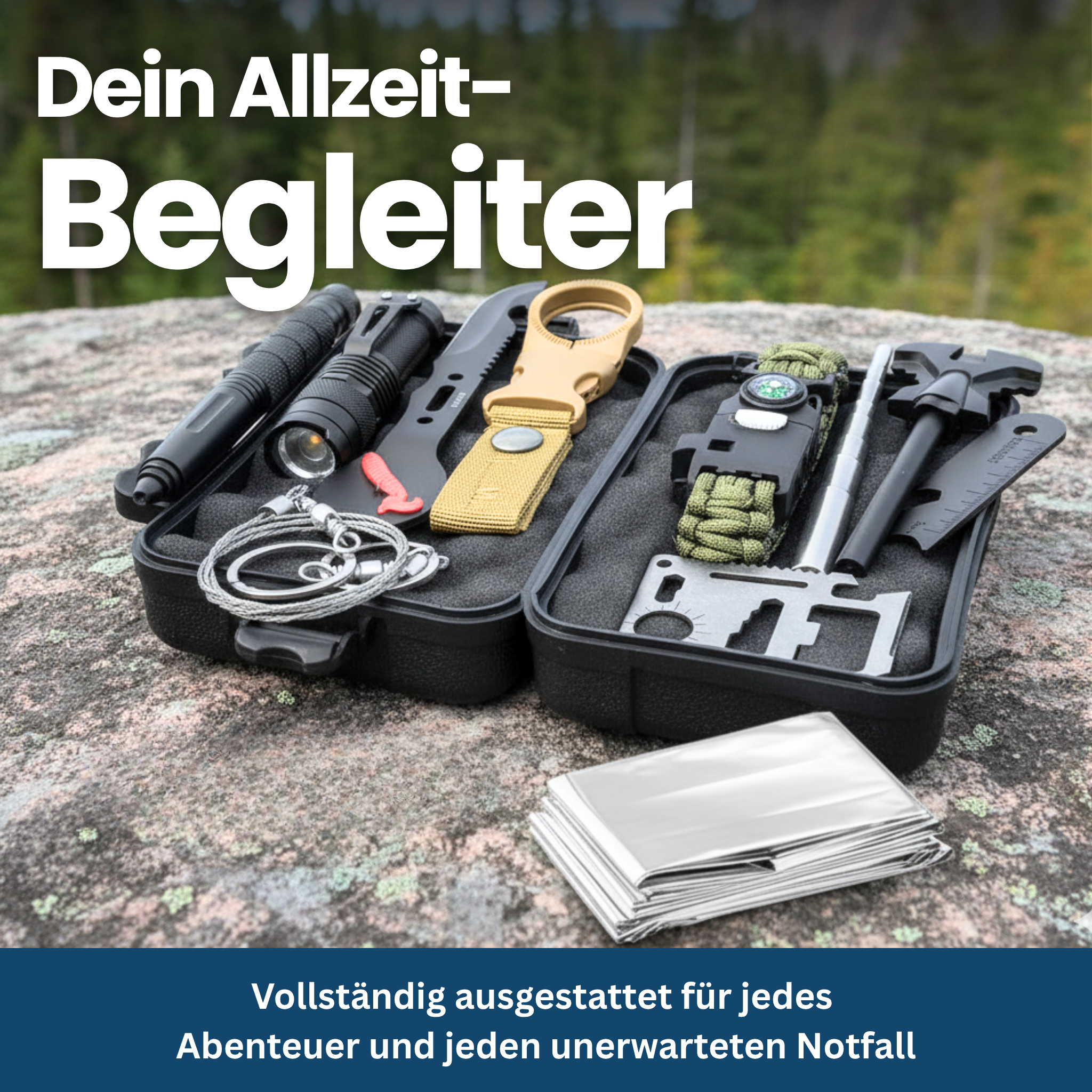 SurvivalPro – Tactische Noodset