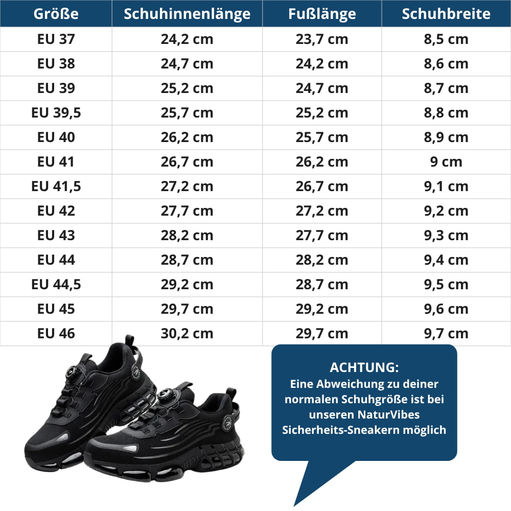 Veiligheidssneakers met stalen neus & draaisluiting