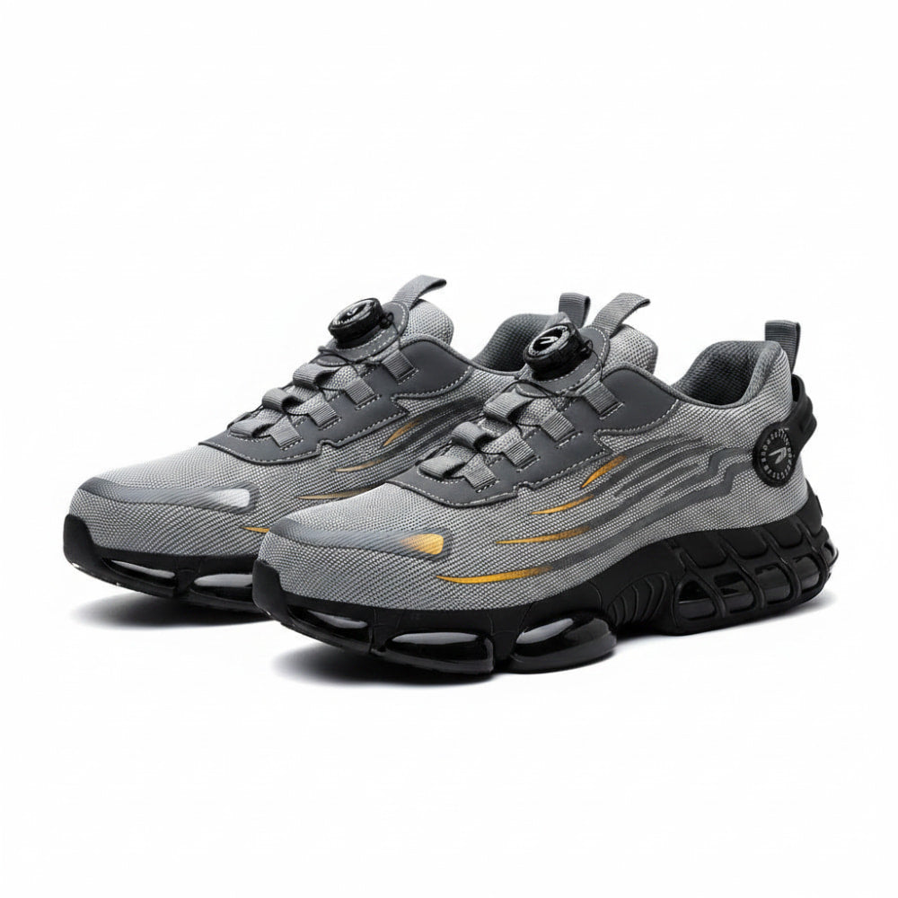 Veiligheidssneakers met stalen neus & draaisluiting