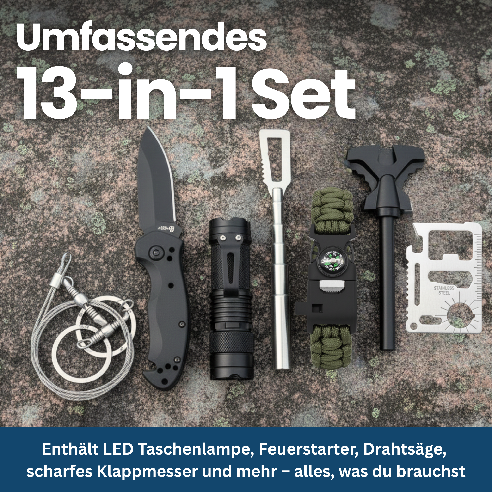 SurvivalPro – Tactische Noodset