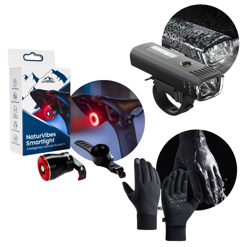 SmartRider Kits – Bundles für Sicherheit und Komfort beim Radfahren