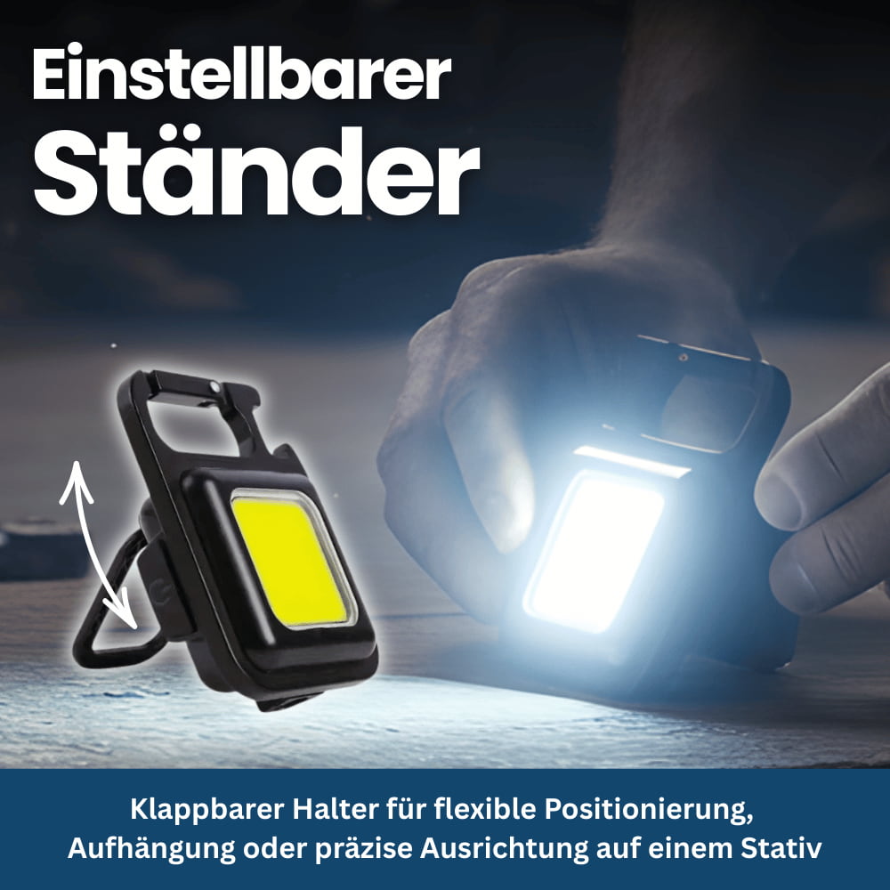 LumiKey Pro – Mini-COB Sleutelhangerlamp