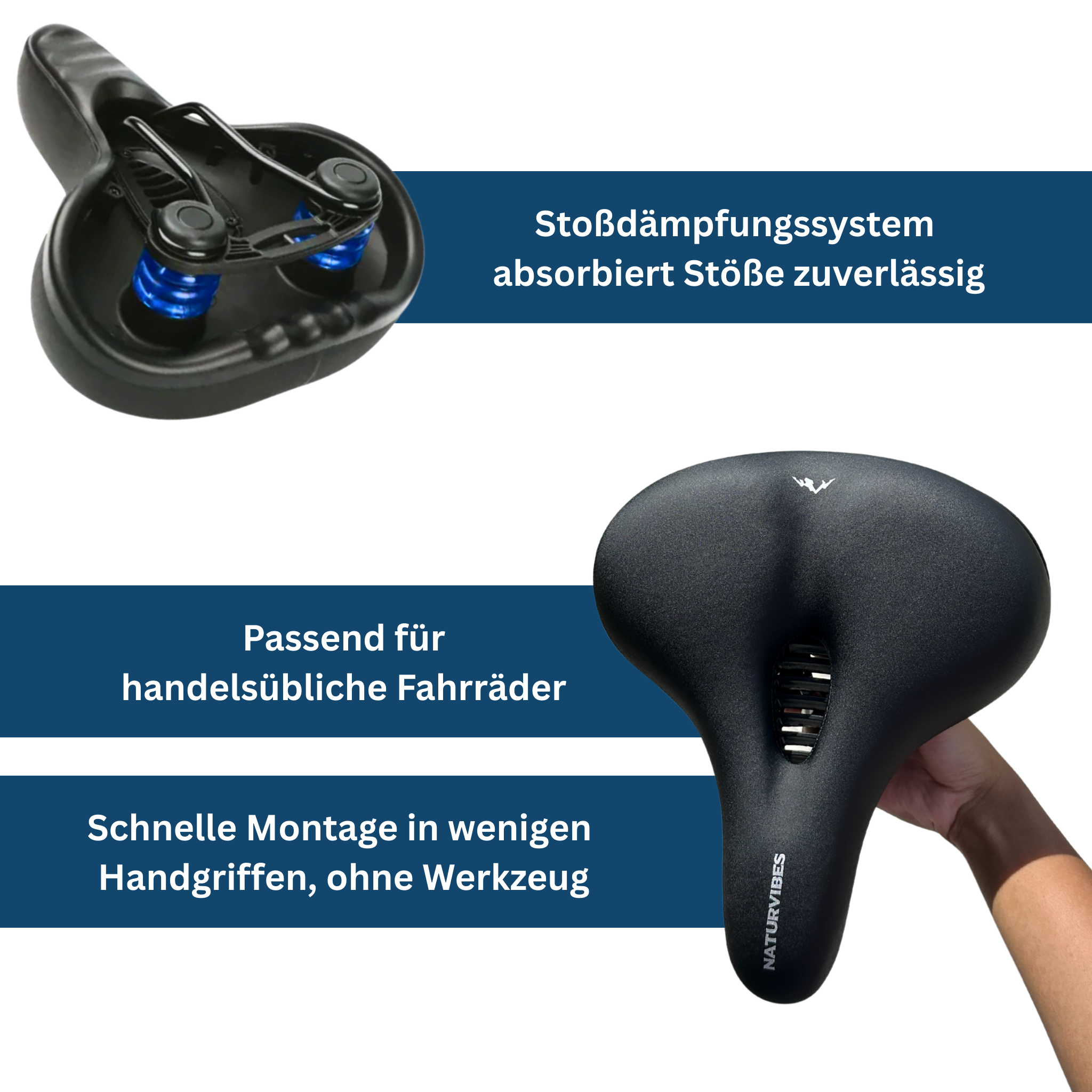 Radsattel Komfort
