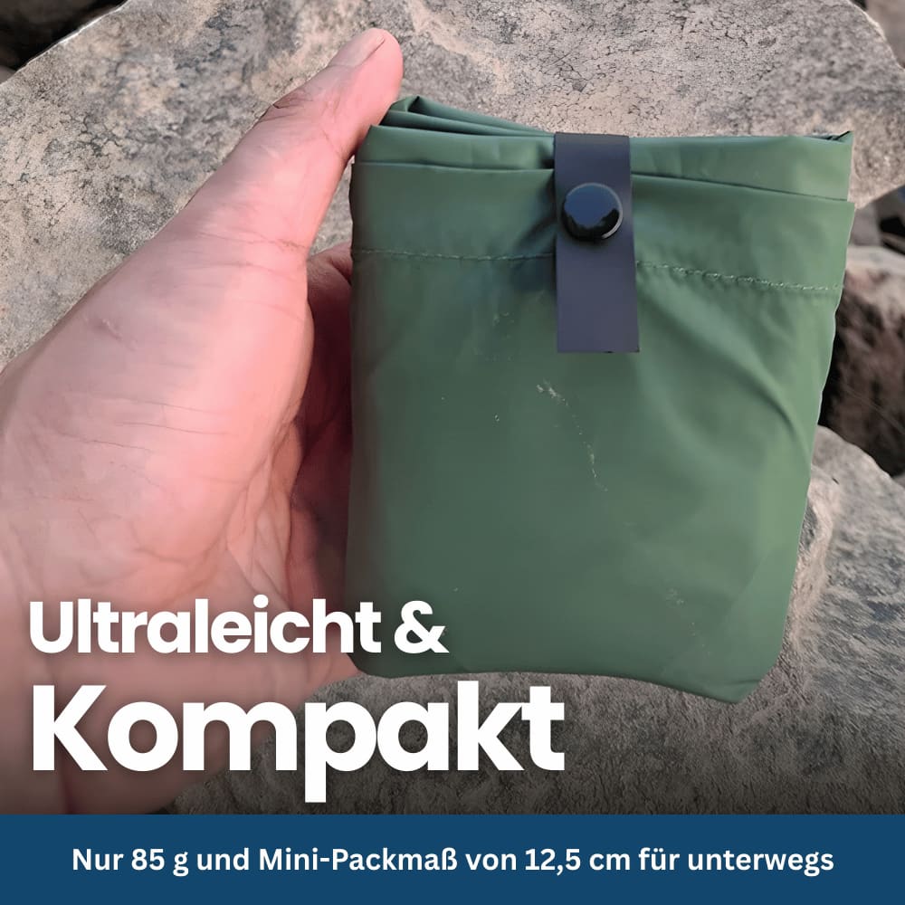 Ultra-Licht & Compact Zitkussen – Ideaal voor Outdoor, Camping & Wandelen