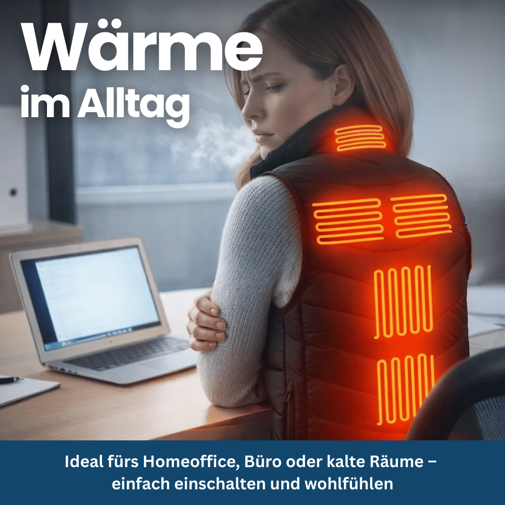 ThermoCore Heizweste (9 Heizzonen)