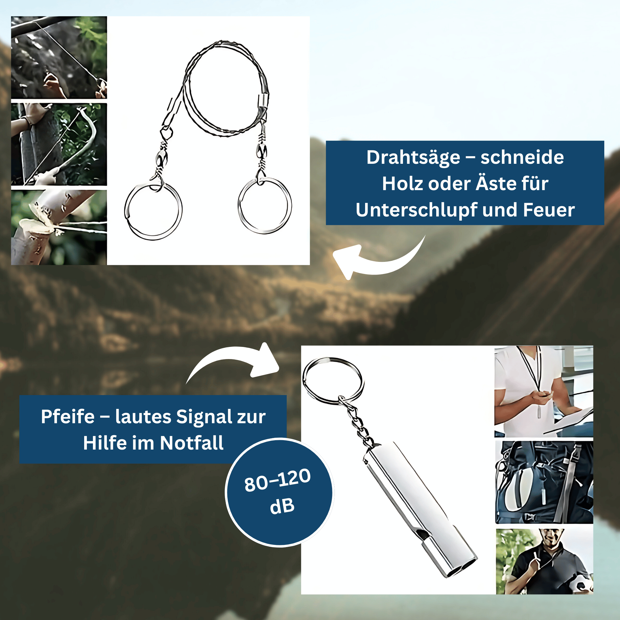 Alles-in-één Survivalset – Betrouwbaar in elke noodsituatie