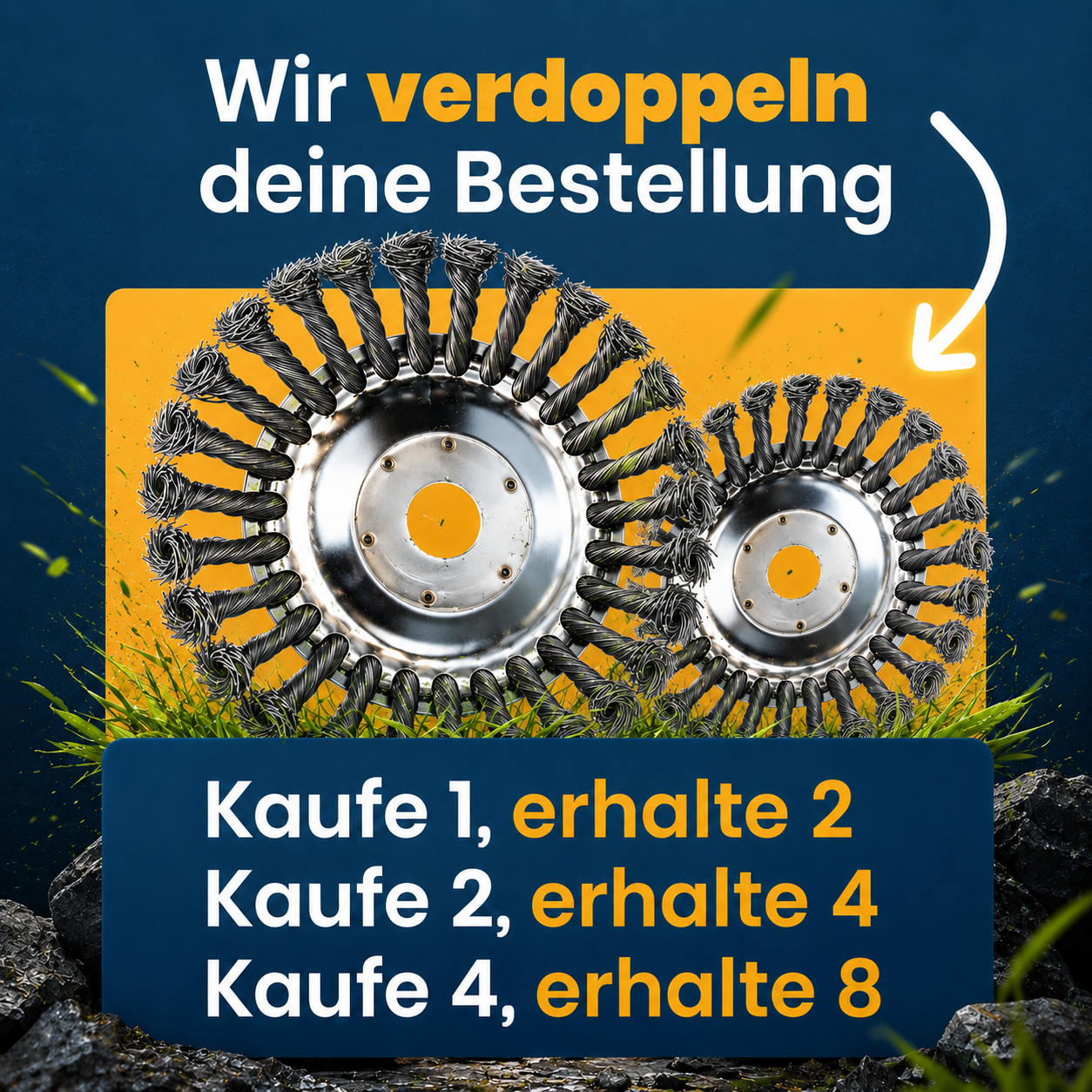 ProfiTrim – De Onverwoestbare Grastrimmer Verdubbelingsactie