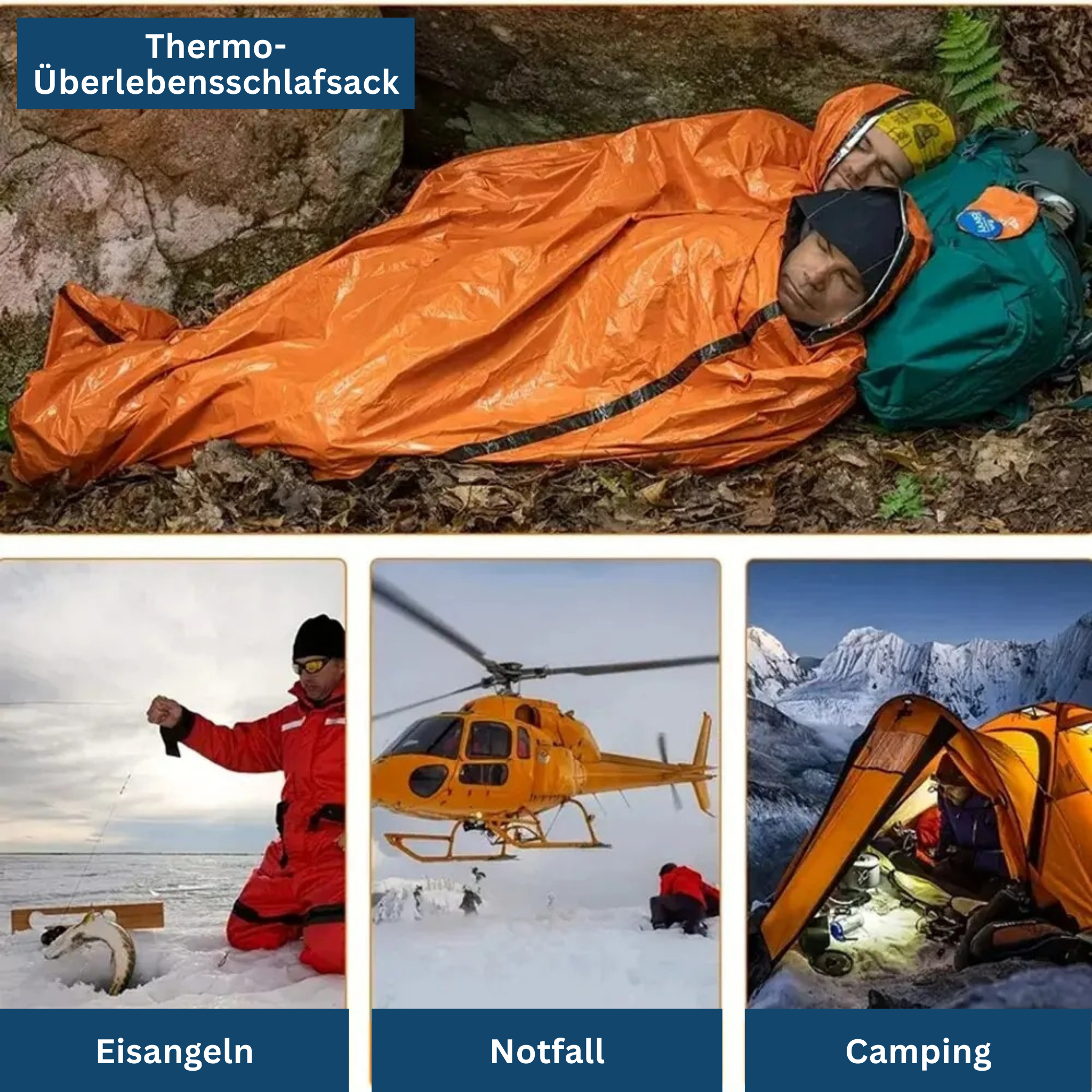 Survival Shelter – Lichte noodtent