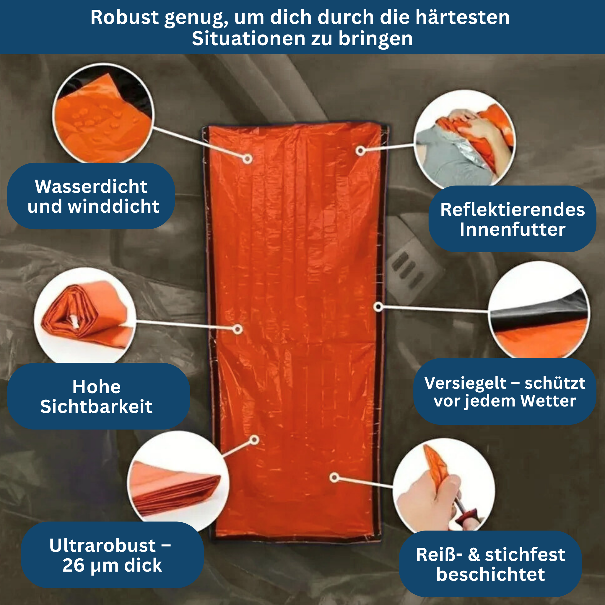 Survival Shelter – Lichte noodtent