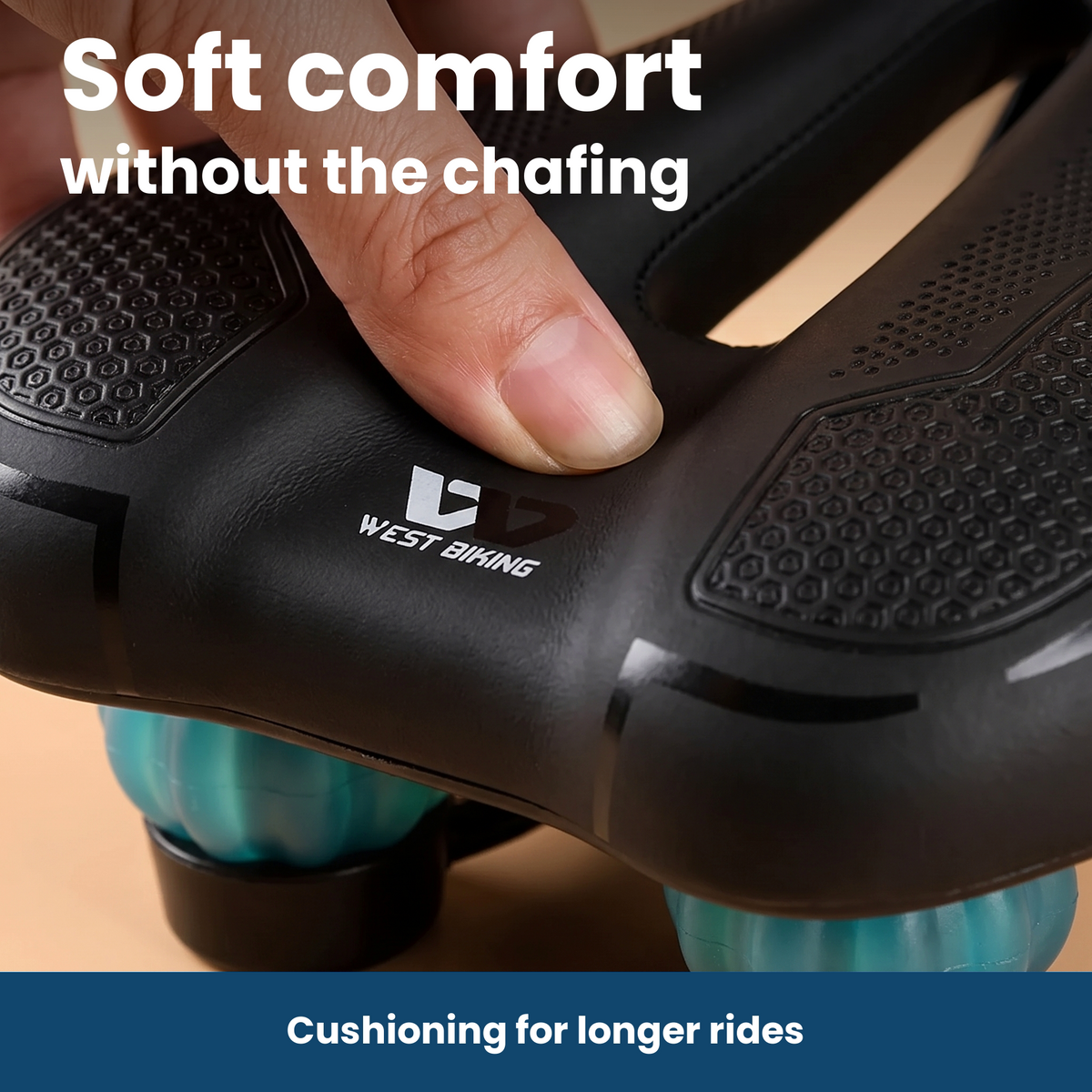 Soft comfort without chafing